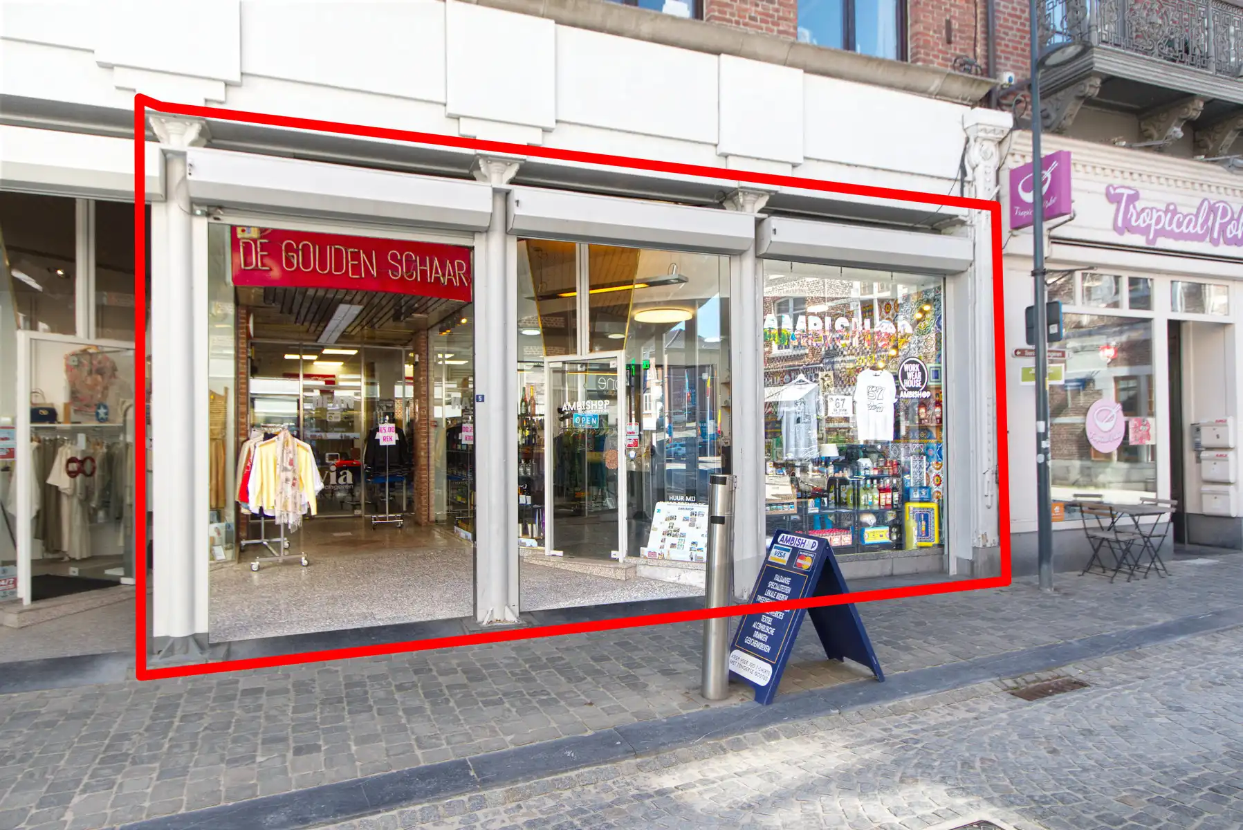 HANDELSPAND met INGERICHTE KELDER - 125 m² - TOPLIGGING foto 3