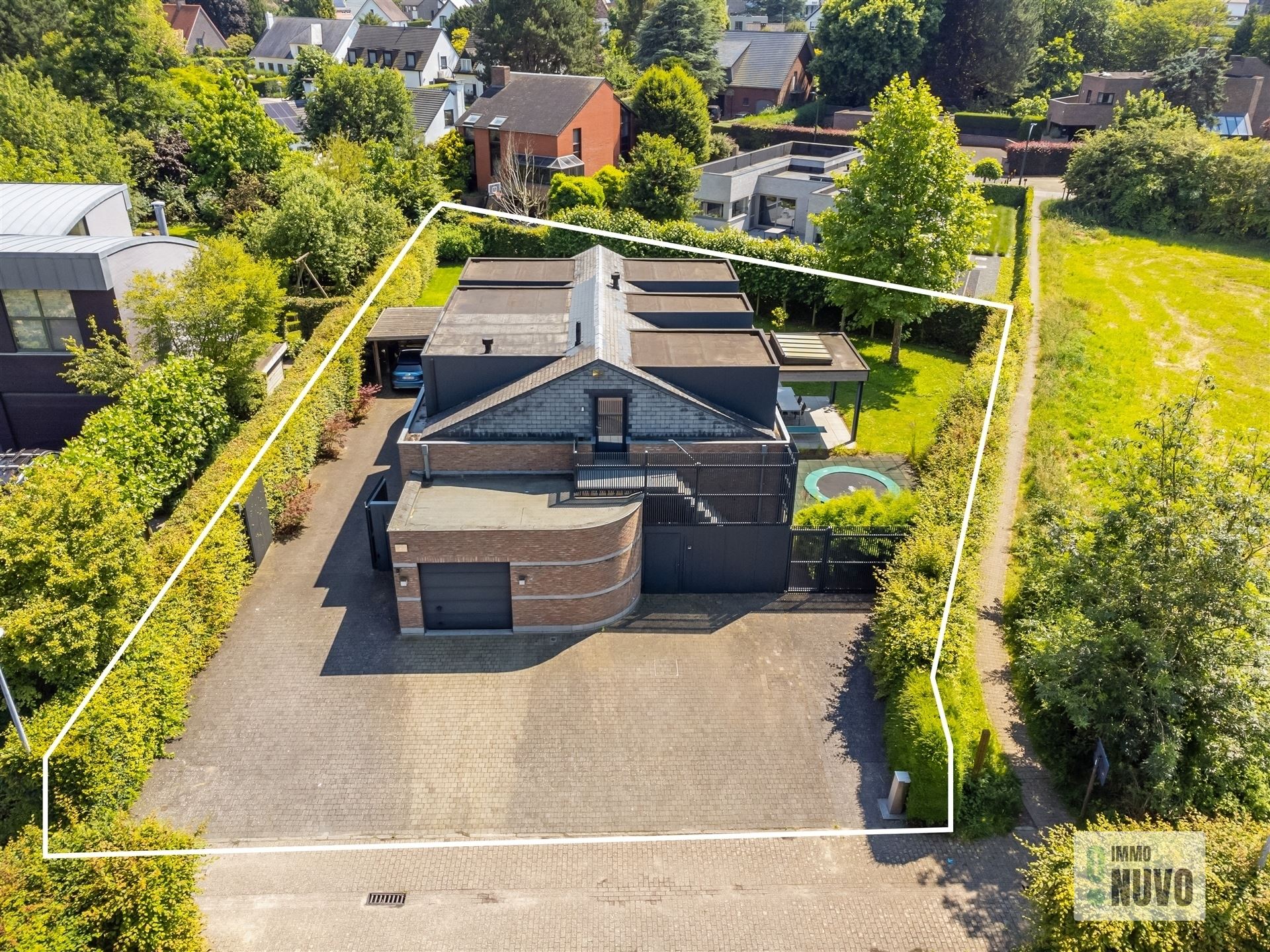 Hedendaagse kangoeroe-woning te Aalst foto 41