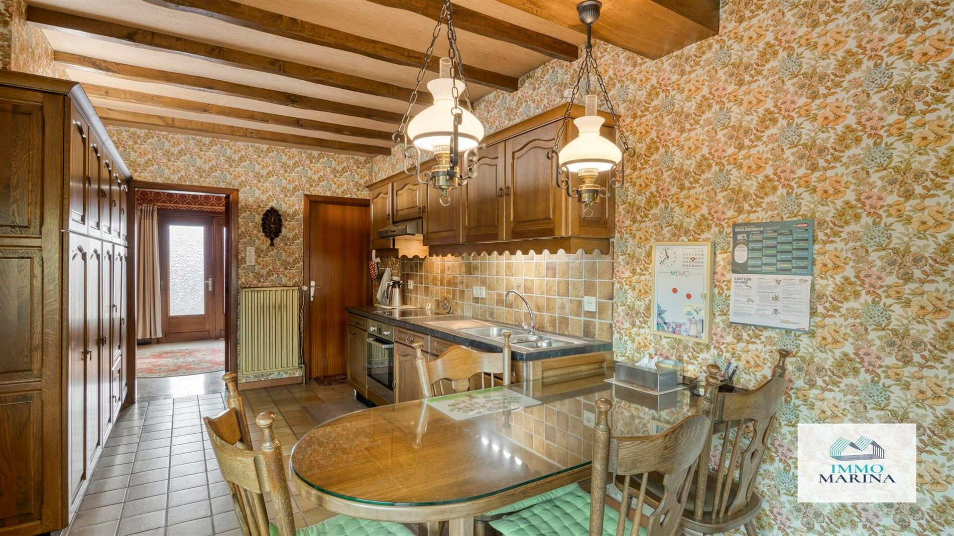 Rustig gelegen woning met tuin, 3 slpks en 2 garages te Begijnendijk  foto 8