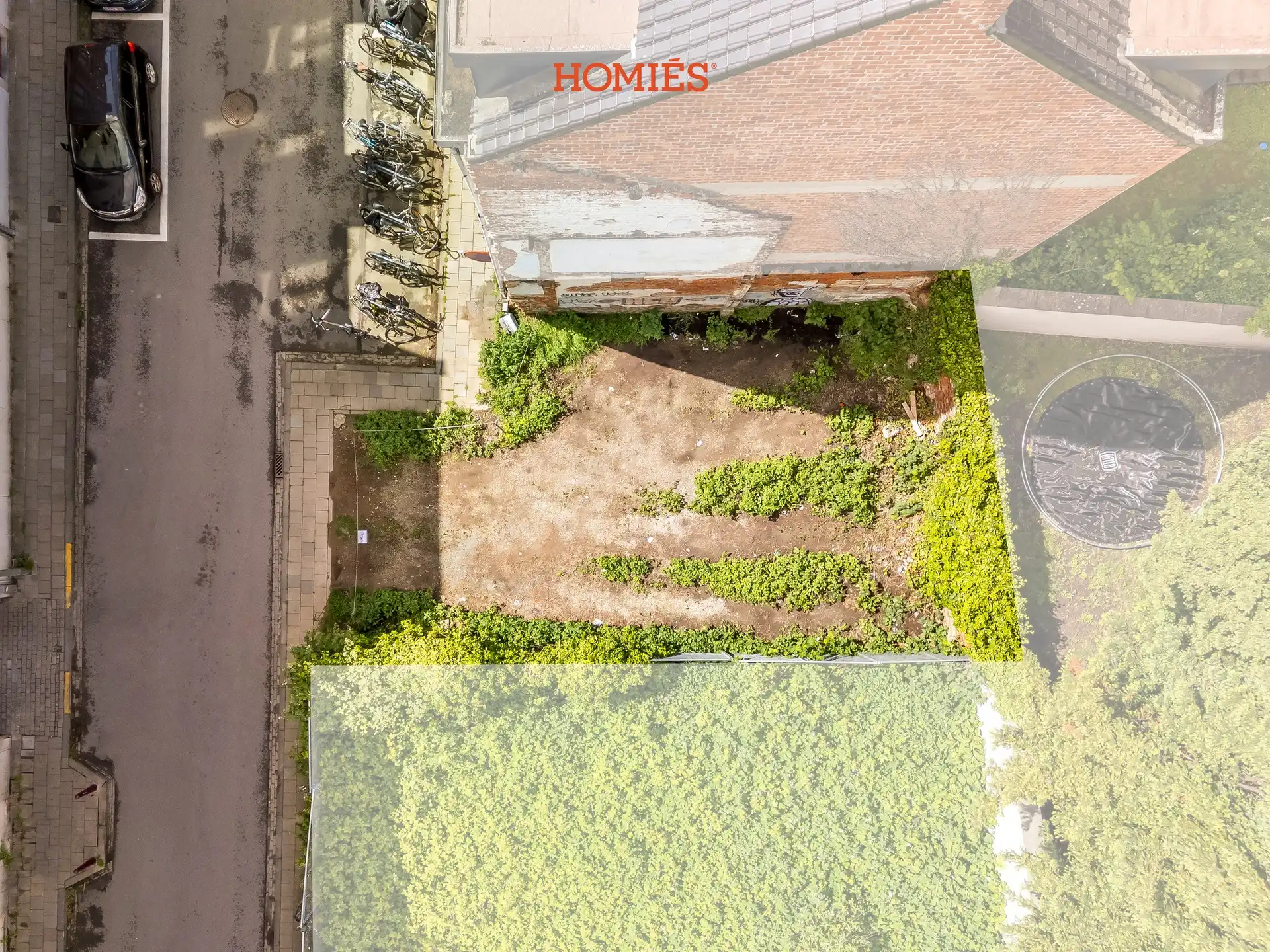 Zeldzame bouwgrond op toplocatie in hartje Leuven foto {{pictureIndex}}