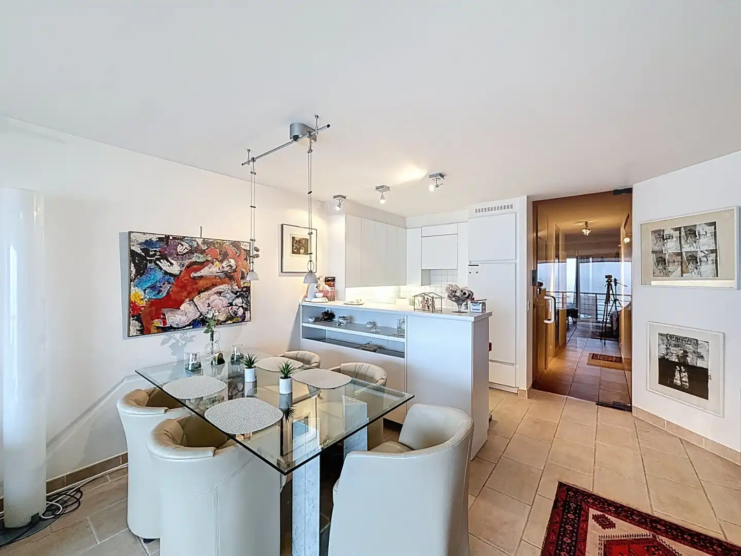 Appartement met 2 terrassen en frontaal zeezicht te Nieuwpoort foto 6