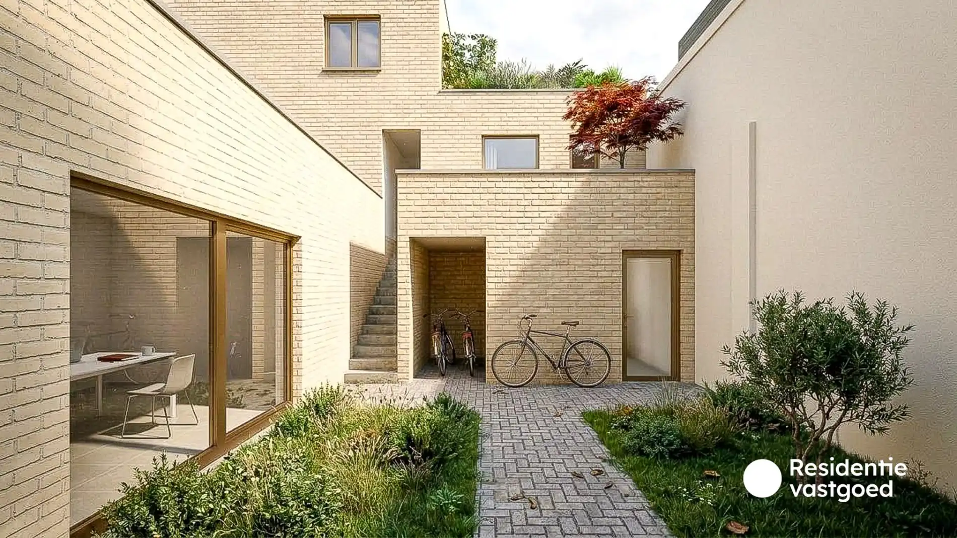 Uniek wonen in een iconisch architecturaal kader, pal in het centrum van Gistel foto 3