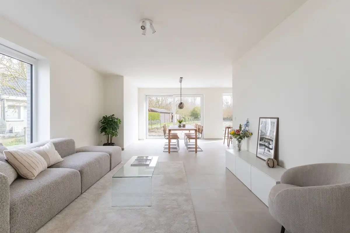 Energiezuinige halfopen nieuwbouwwoningen met inpandige garage in Denderwindeke foto 3