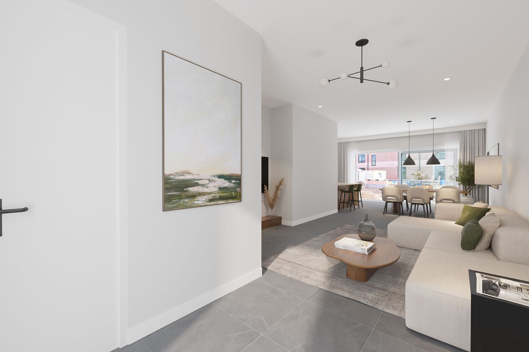 Nieuwbouw maisonnette met 3 slpks + terras foto 3