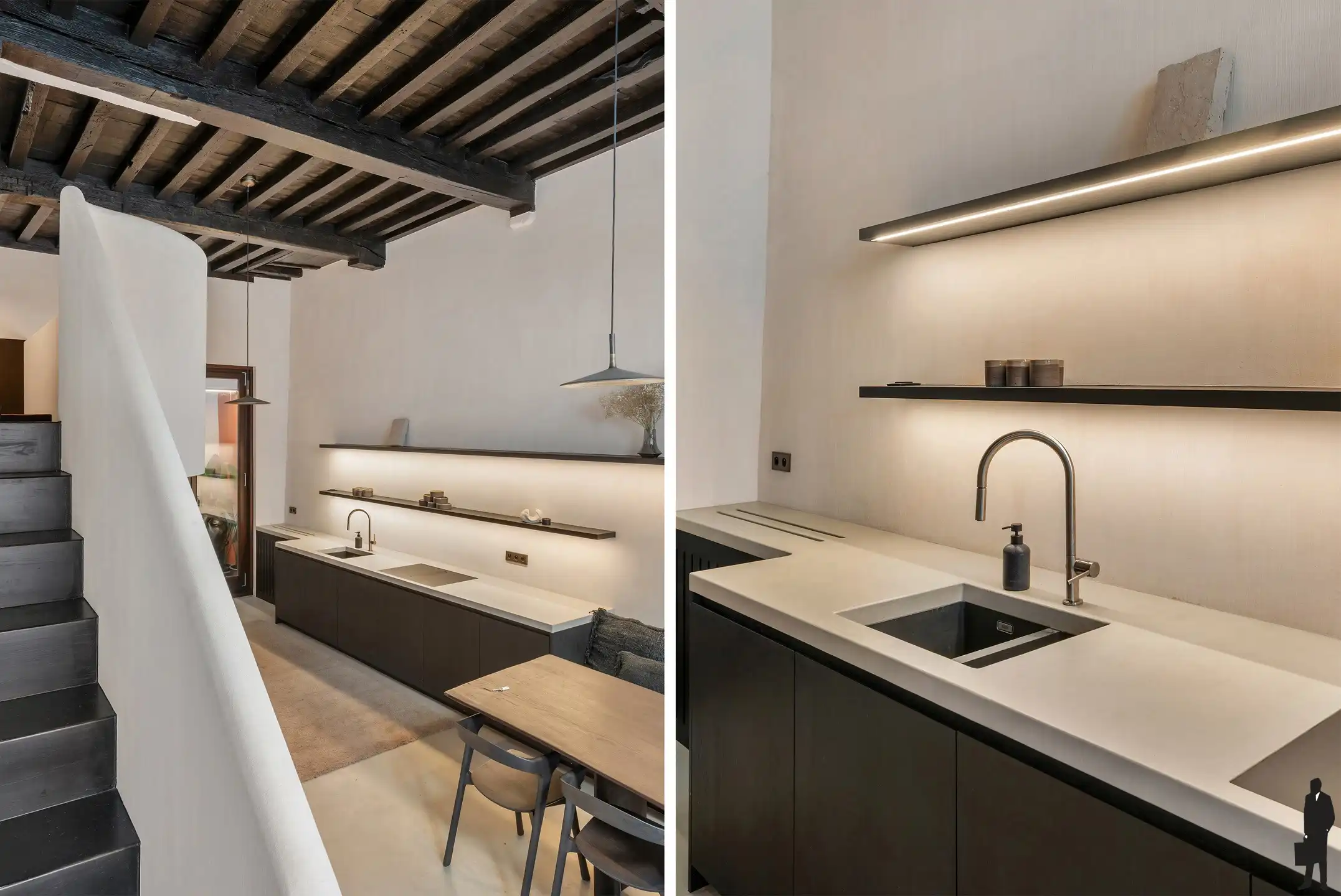 Neoclassicistische stadswoning uit de 19de eeuw met zicht op de Schelde en de Kathedraal foto 9