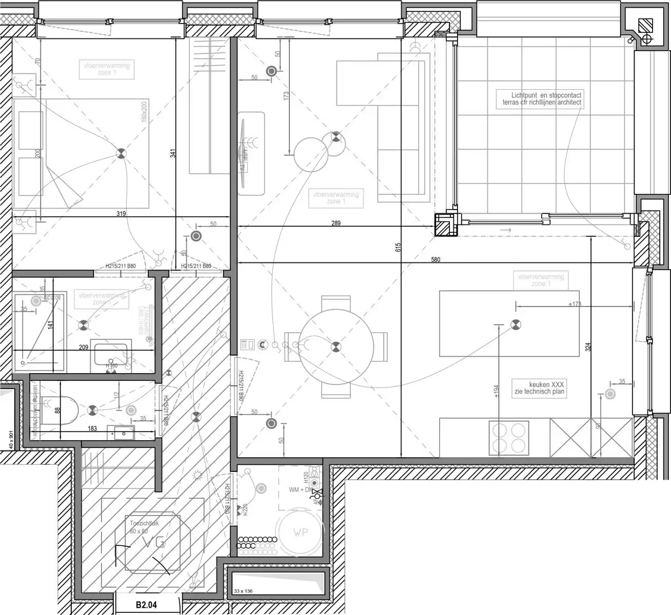 Rustig en comfortabel gemeubeld 1slpk appt. met mooi terras  foto 13