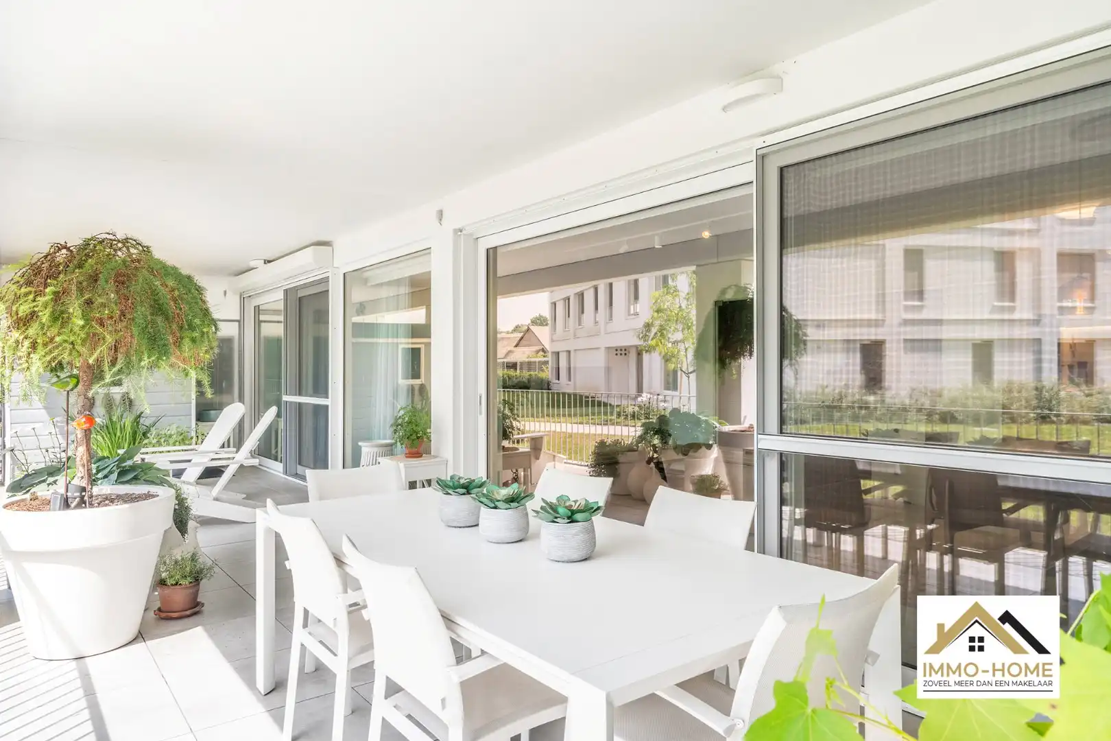Prachtig gelijkvloersappartement met heel erg ruim terras!!  foto 5