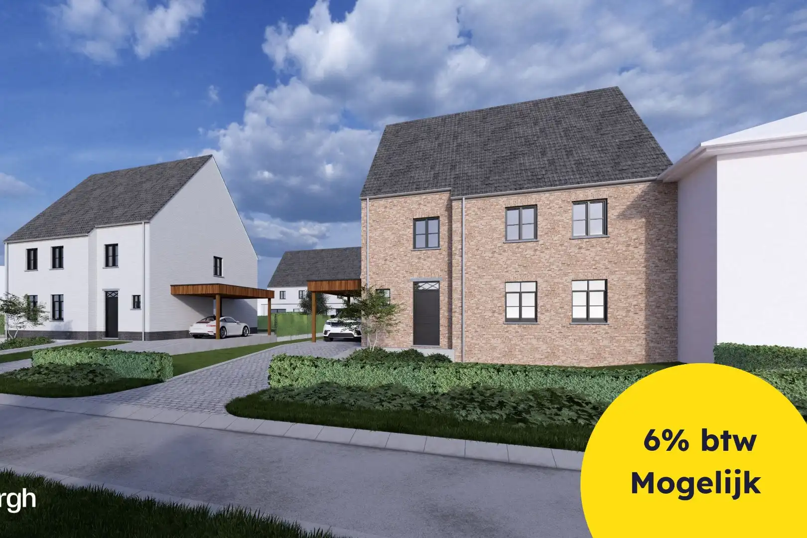 Exclusieve landelijke nieuwbouwvilla op topligging nabij strand te Westende foto {{pictureIndex}}