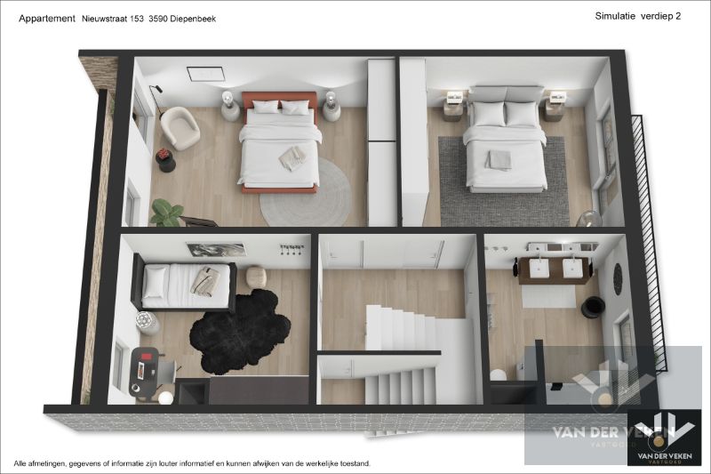 Ruim en zeer goed onderhouden triplex met veel mogelijkheden op goed bereikbare locatie in het gezellige Diepenbeek foto 28