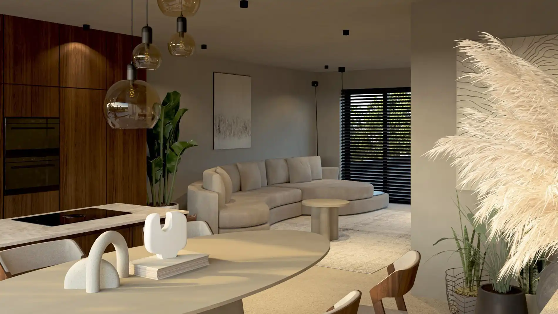 Nieuwbouwappartement met 2 slaapkamers en ruim terras uitgevend op de binnentuin, in res. De Motte, vlakbij het centrum van Hoeselt foto 15