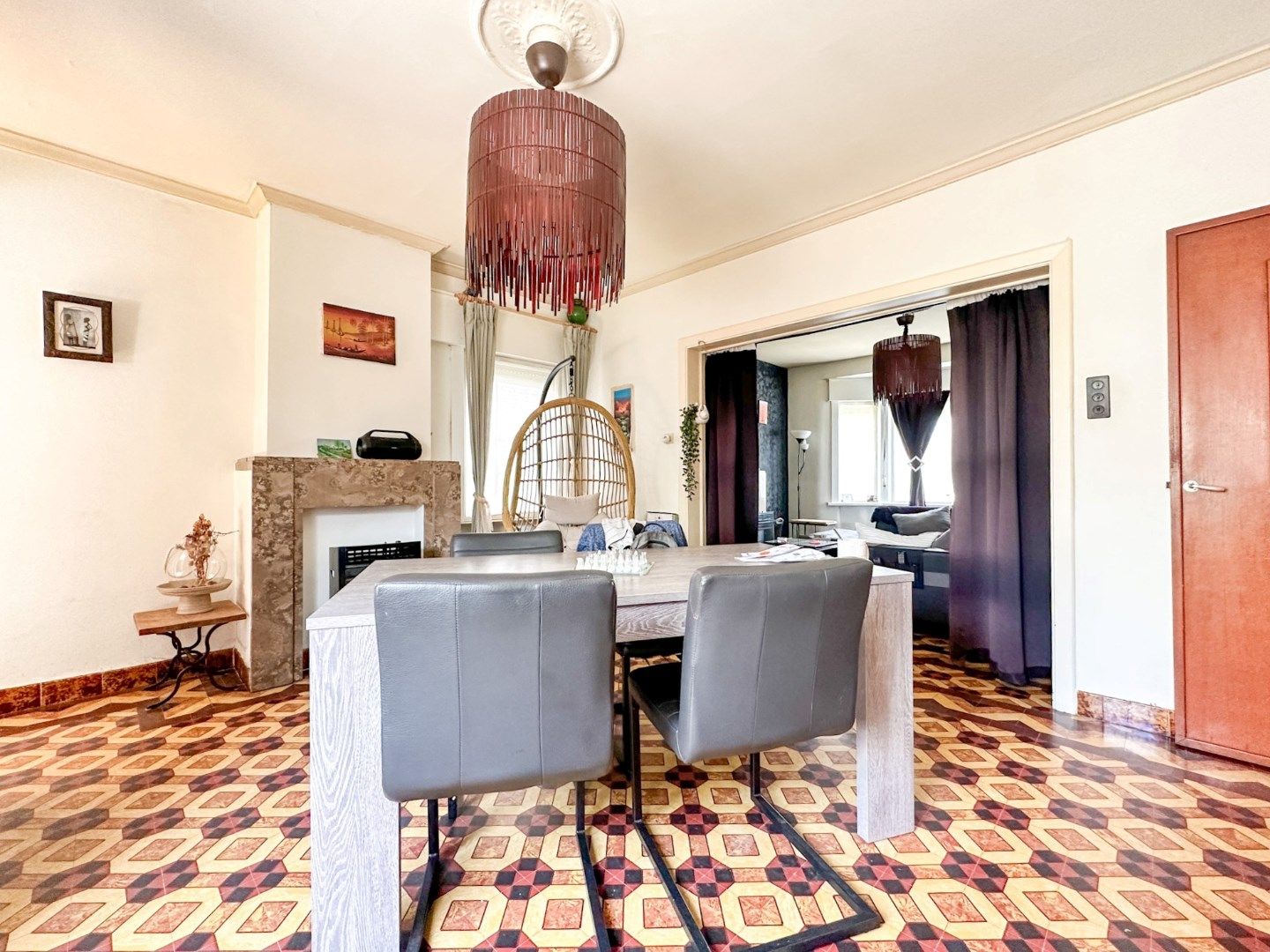 Woning met landelijk zicht, 3/4 slpk, garage, diepe tuin, potentieel! foto 8