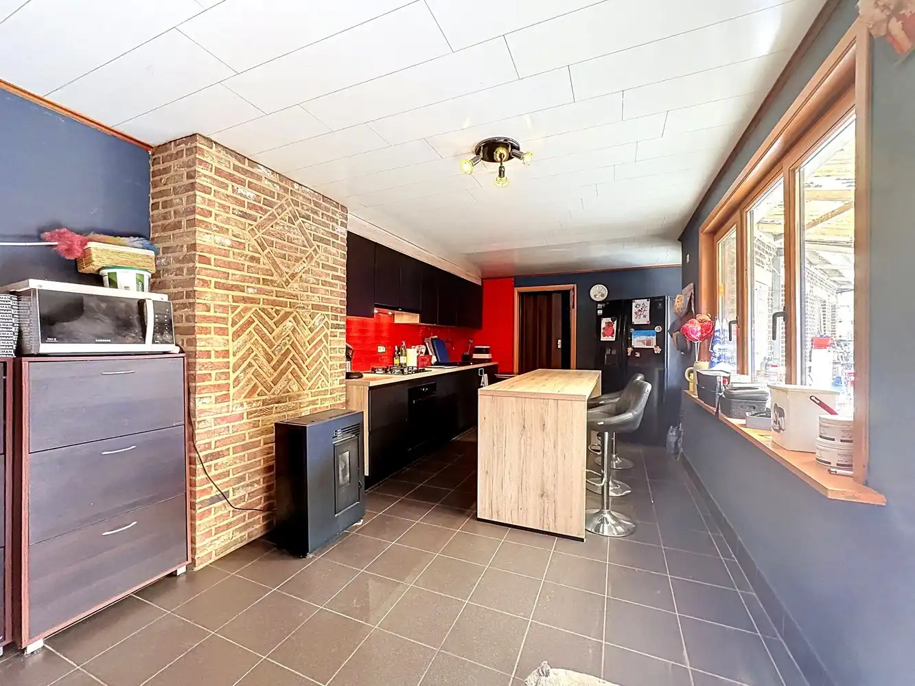 Karaktervolle gezinswoning (270 m²) met 4 slaapkamers, commerciële ruimte en grote tuin te Wetteren foto 9