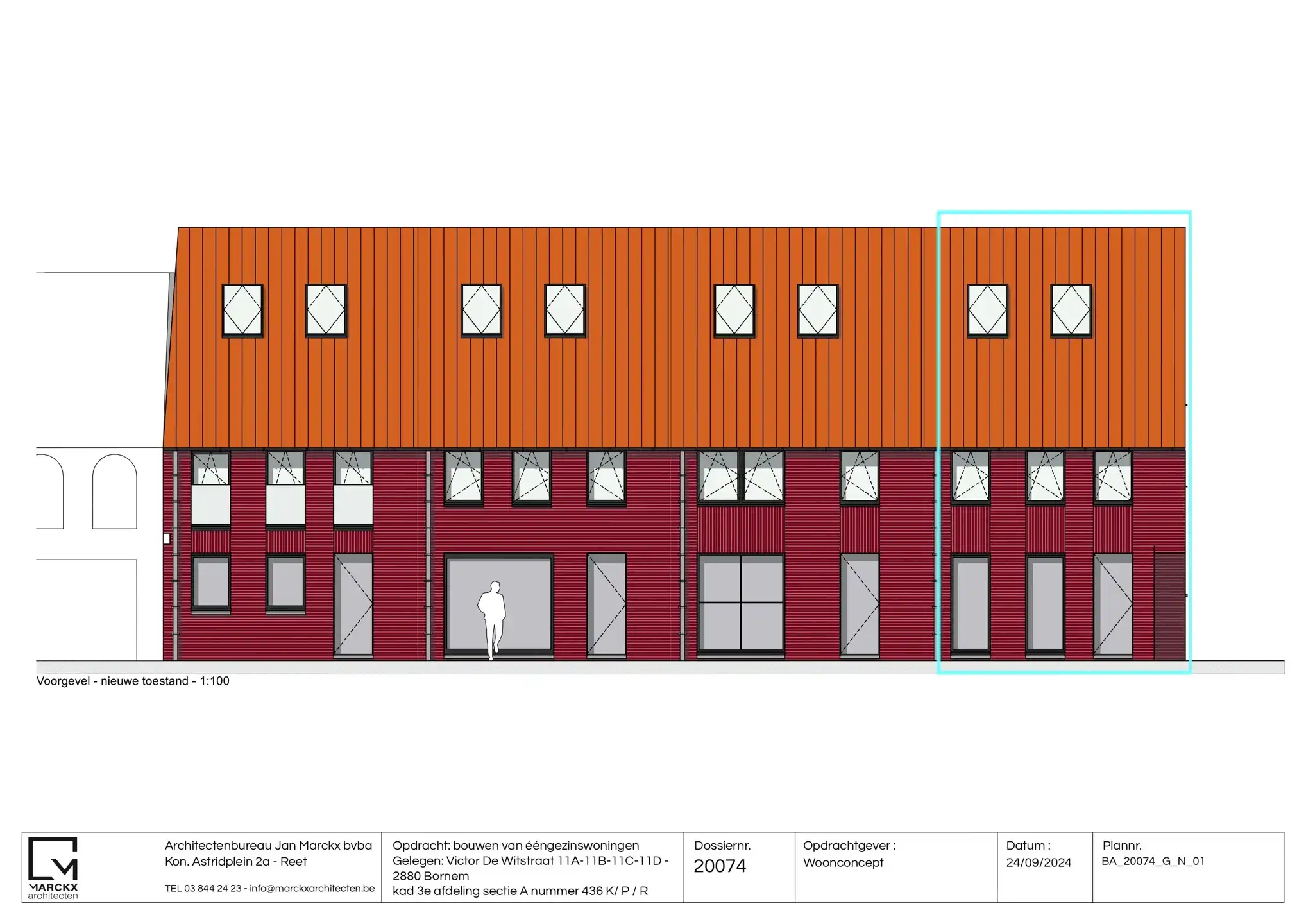 Casco woning in nieuwbouwproject te Hingene, Bornem foto {{pictureIndex}}