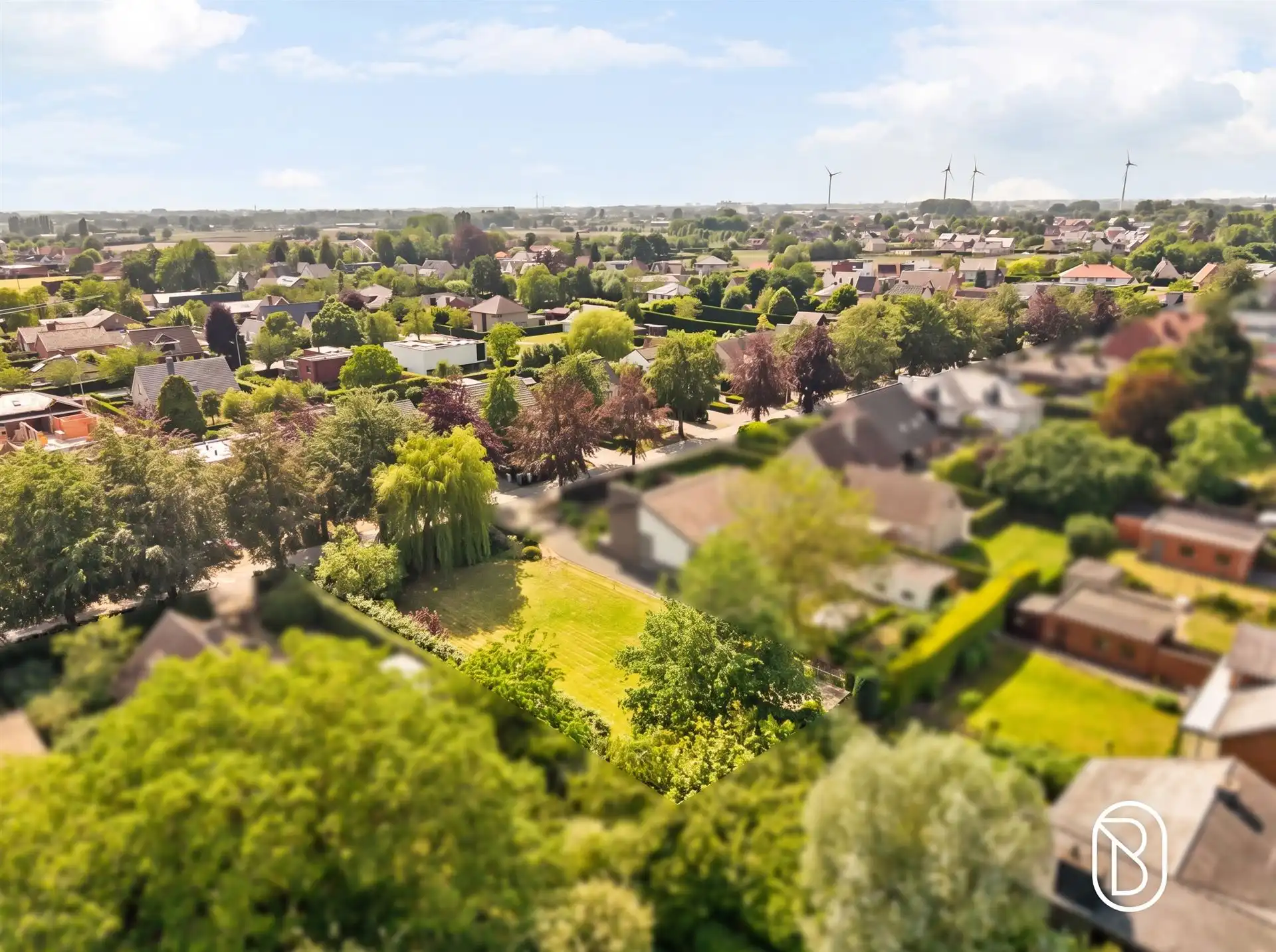 Bouwgrond van 900m² gelegen in het gegeerde de Piste in Zulte foto 5