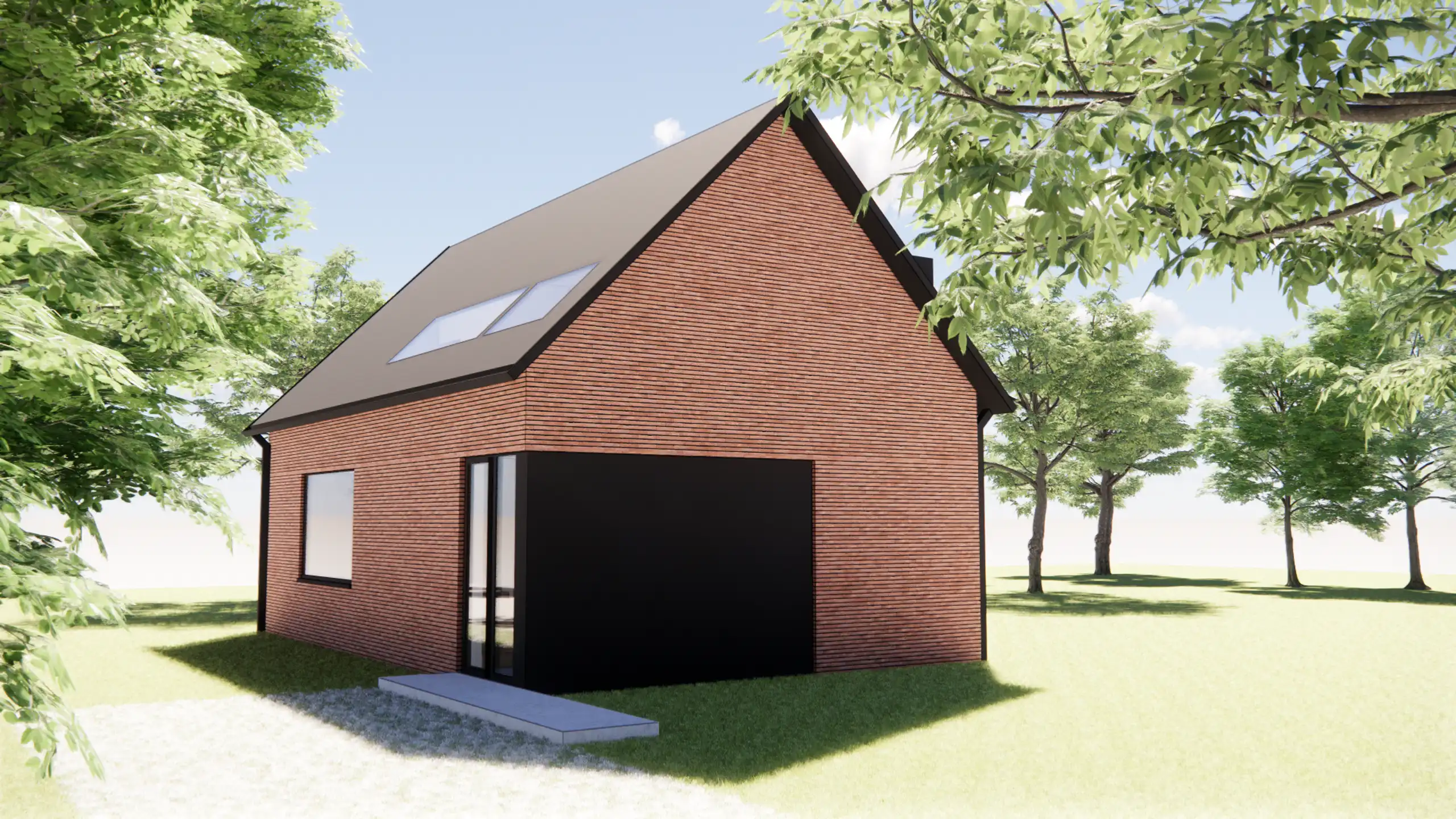 Bouwgrond met af te breken chalet foto 13