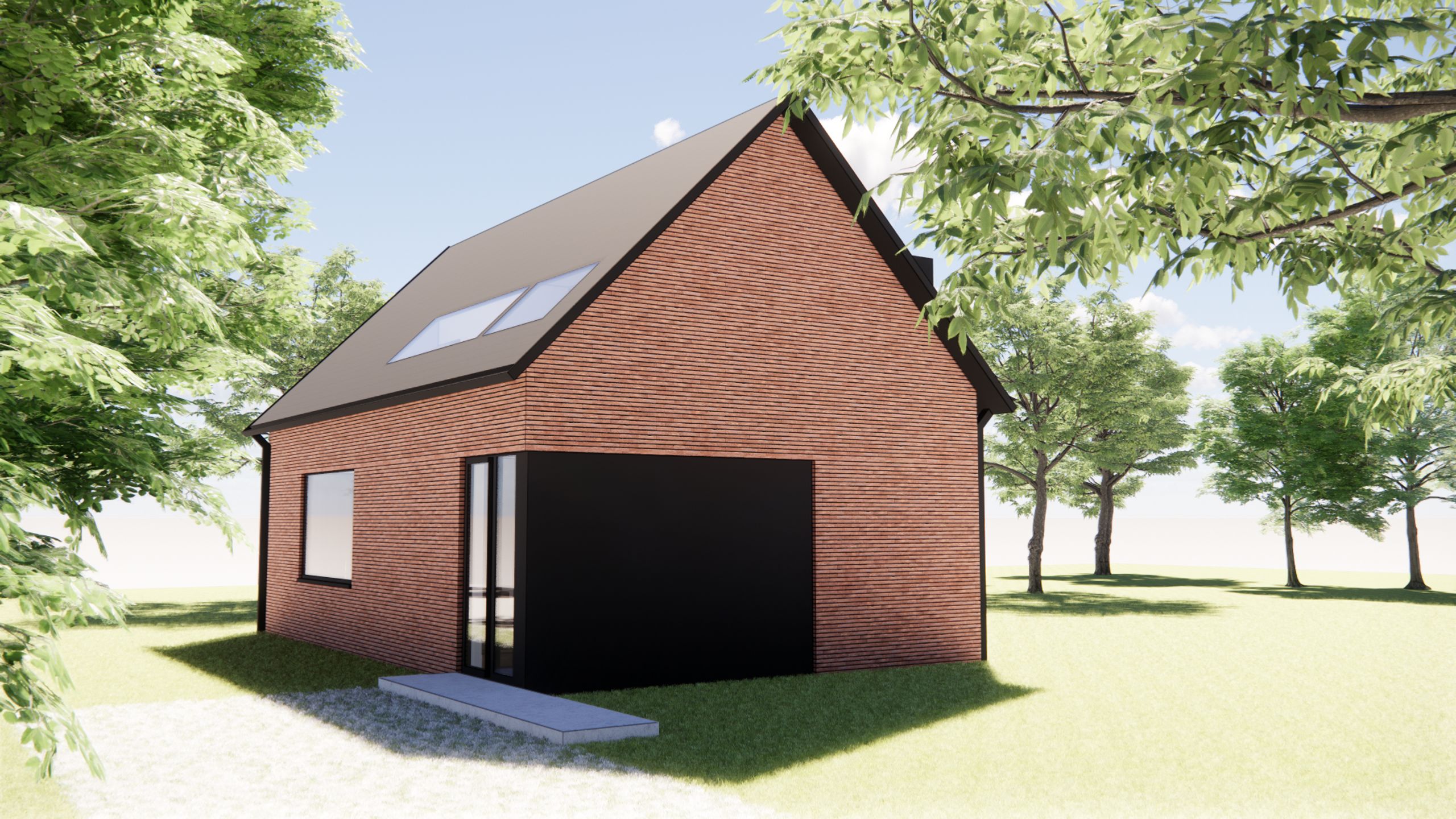 Bouwgrond met af te breken chalet foto 13