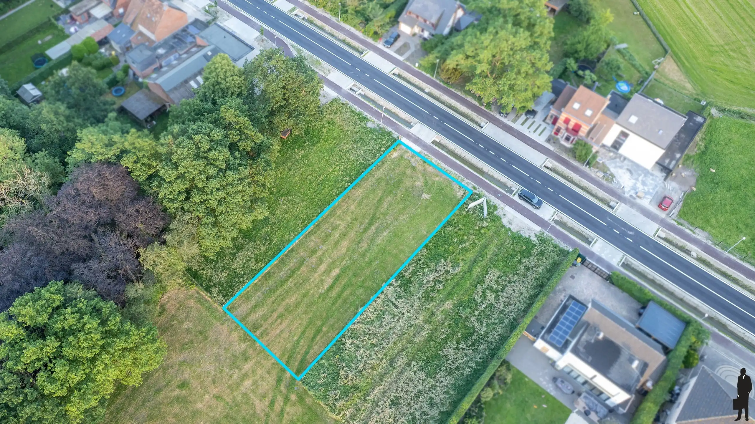 Prachtige bouwgrond voor open bebouwing op toplocatie in Achterbroek foto 5