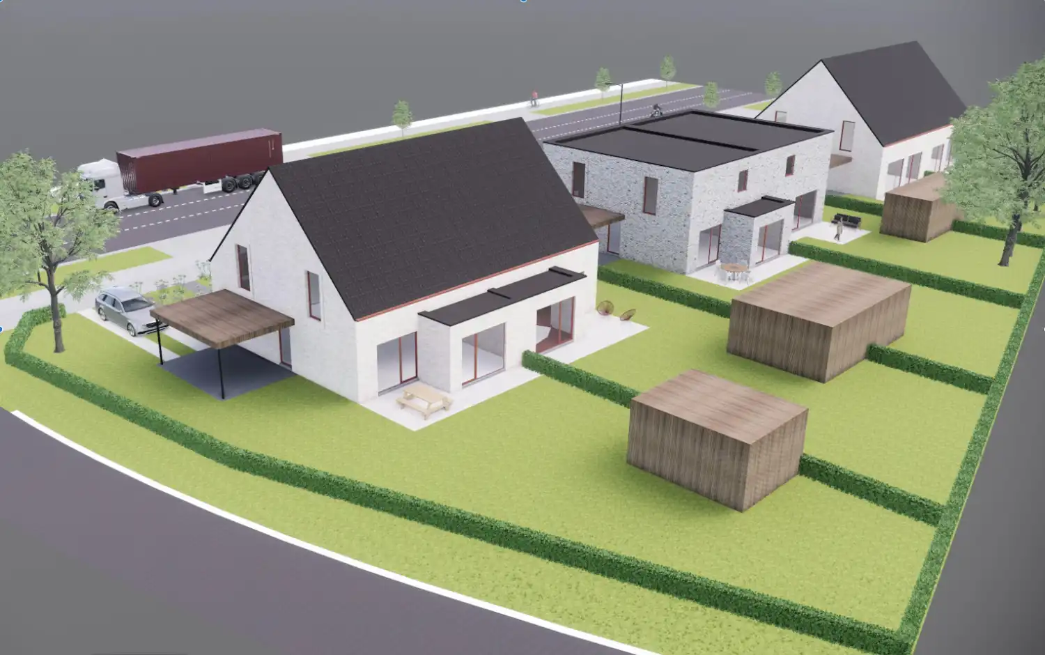 Energie-Efficiënte gezinswoningen in een groene omgeving met 4 slaapkamers en garage foto 8