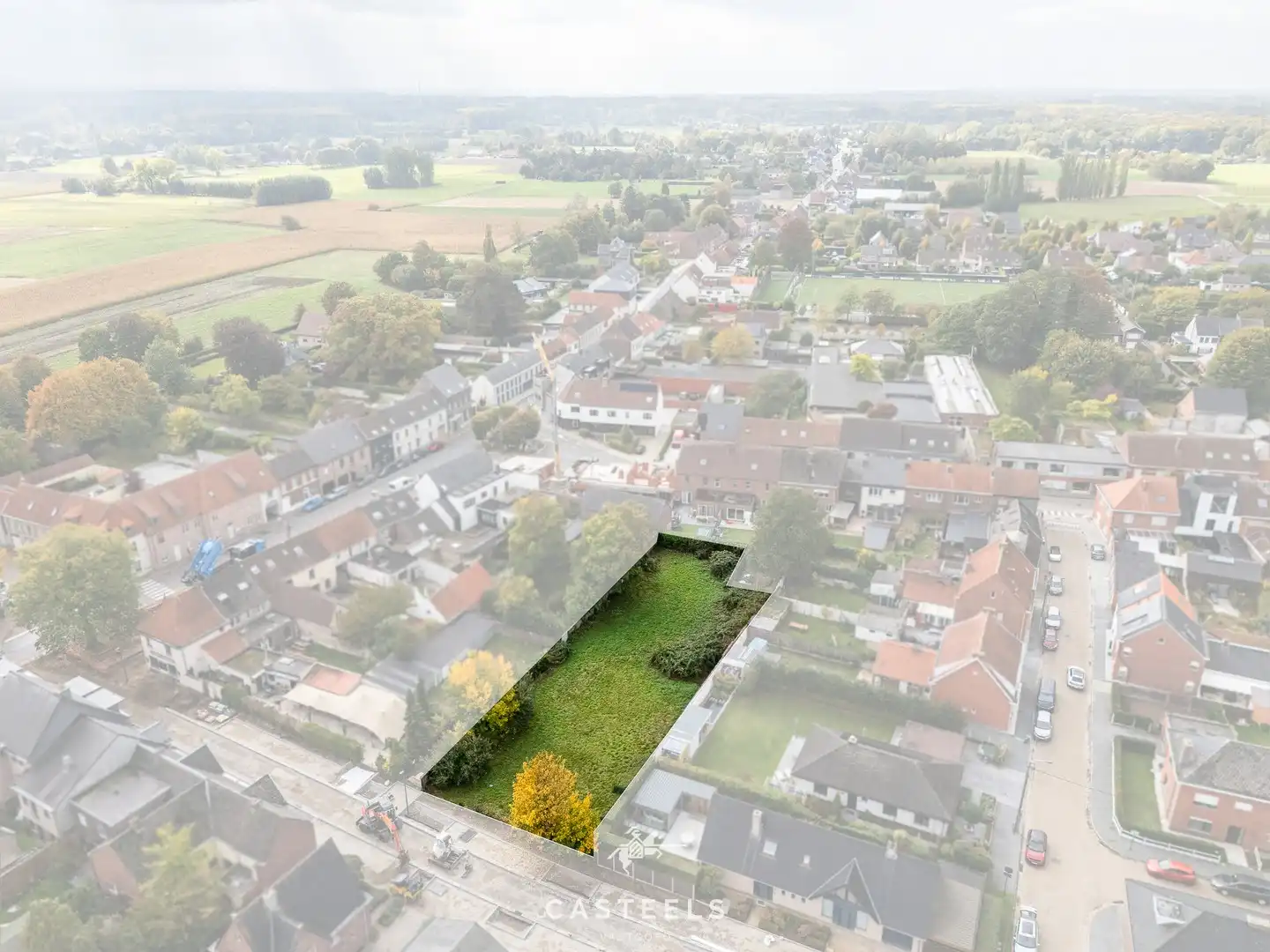 Projectgrond te koop van 1422m² bij dorpscentrum in Bottelare foto 16
