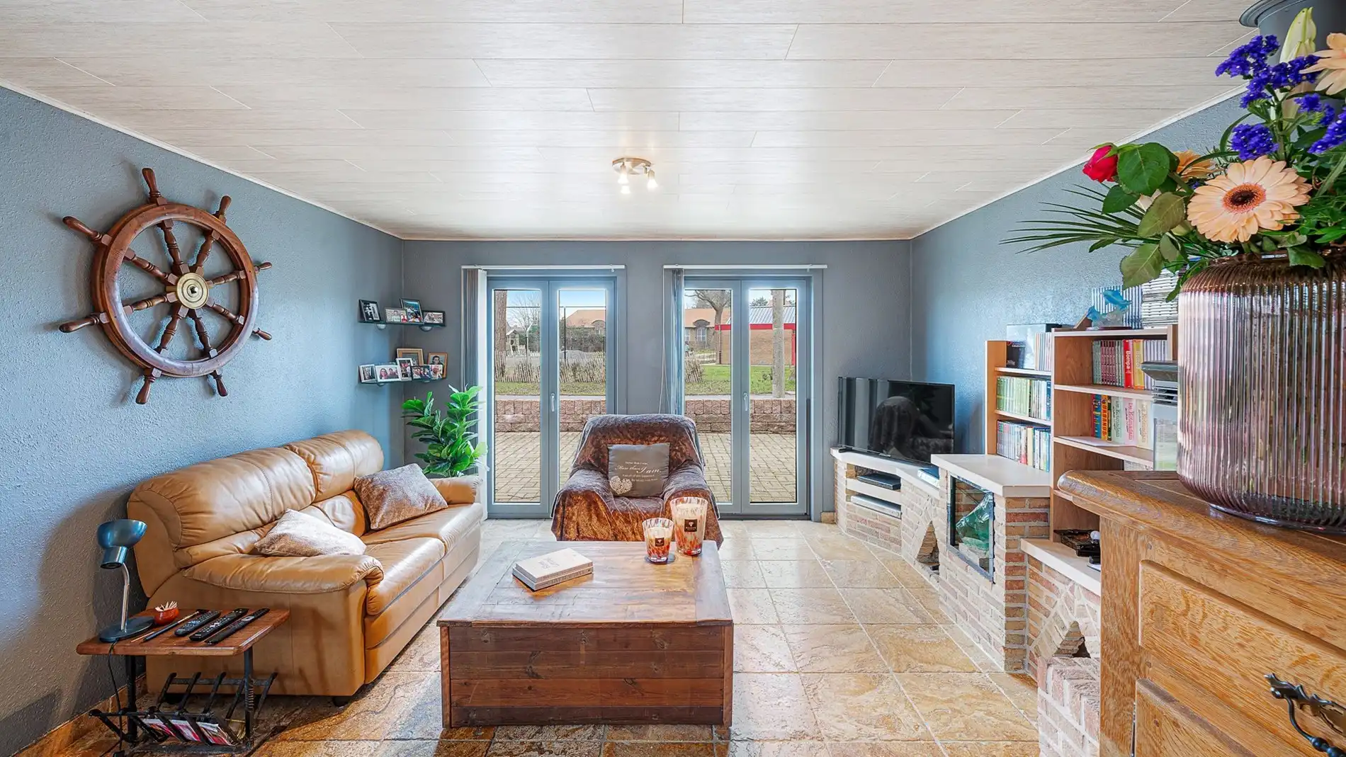 Alleenstaande bungalow met open zichten vlakbij Brugge foto 8