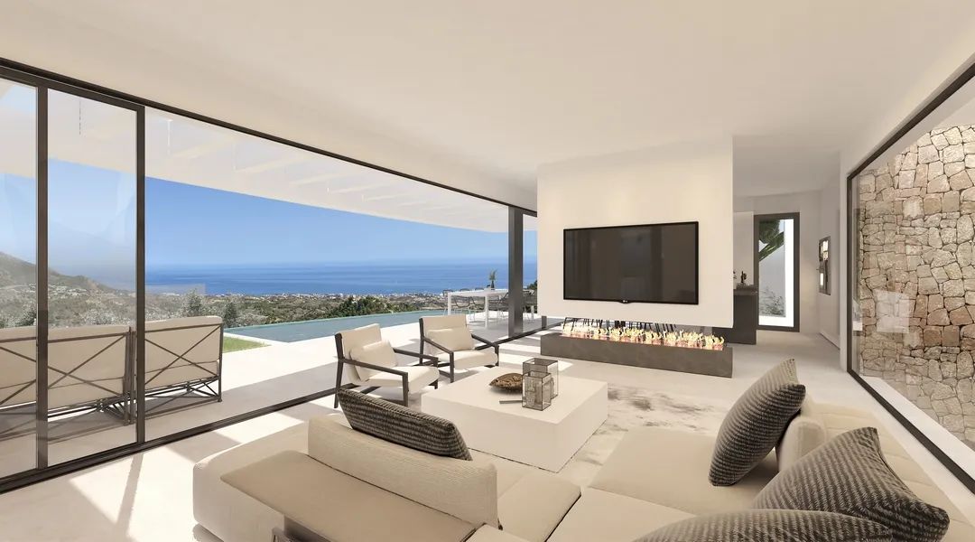 Exclusieve luxe villa met adembenemend uitzicht, infinity pool en opties op maat in Mijas Pueblo foto 4