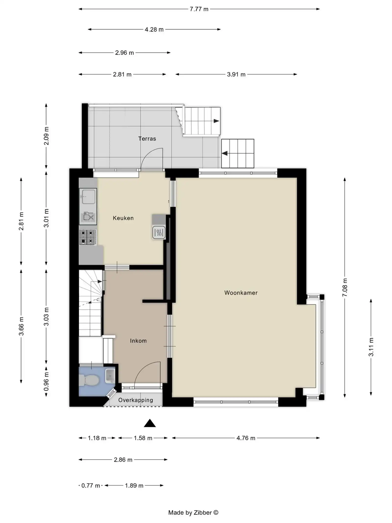 Charmante driegevelwoning  foto 4
