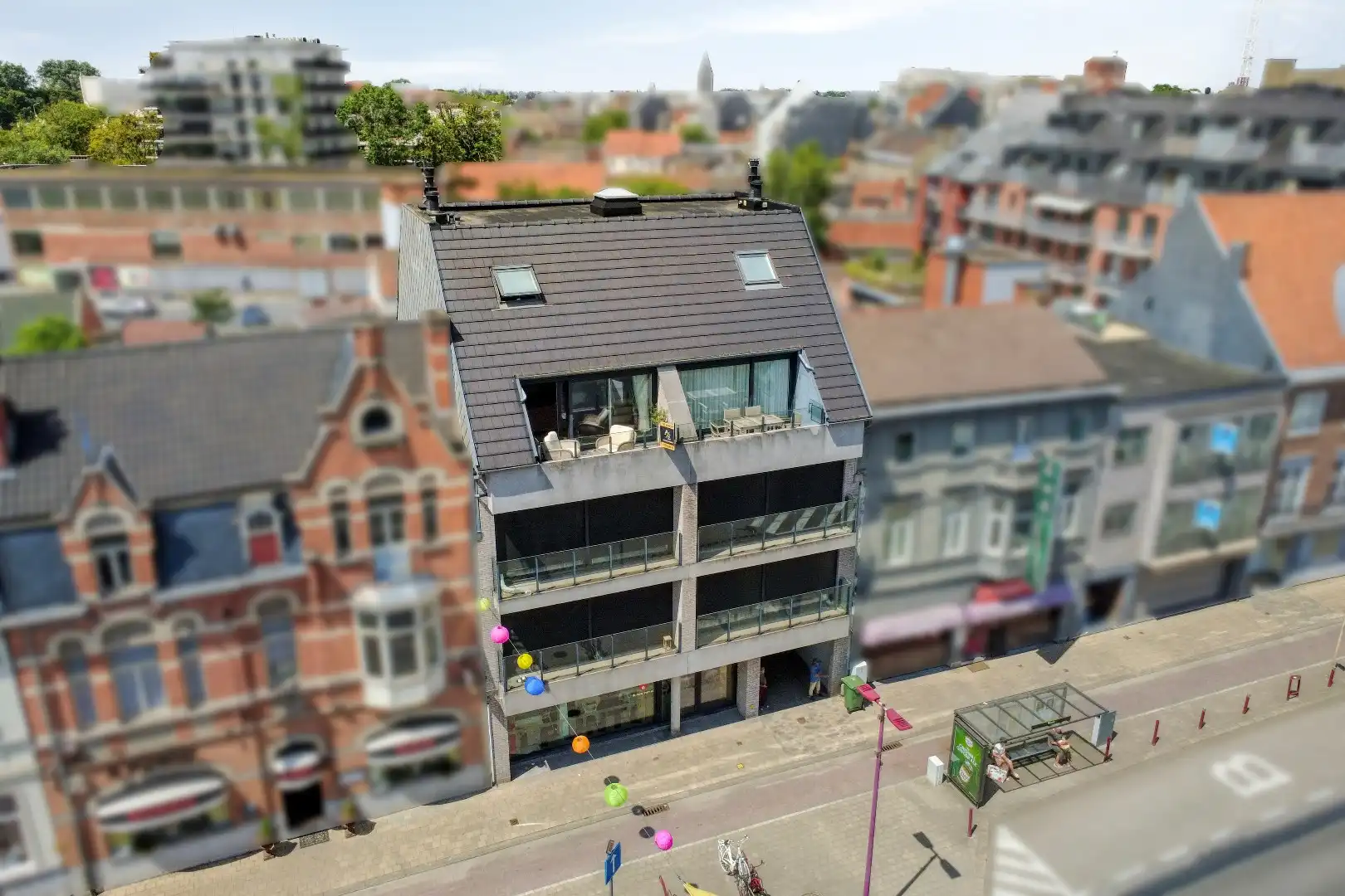 Ruim en energiezuinig appartement met 2 terrassen in hartje Deinze foto 25