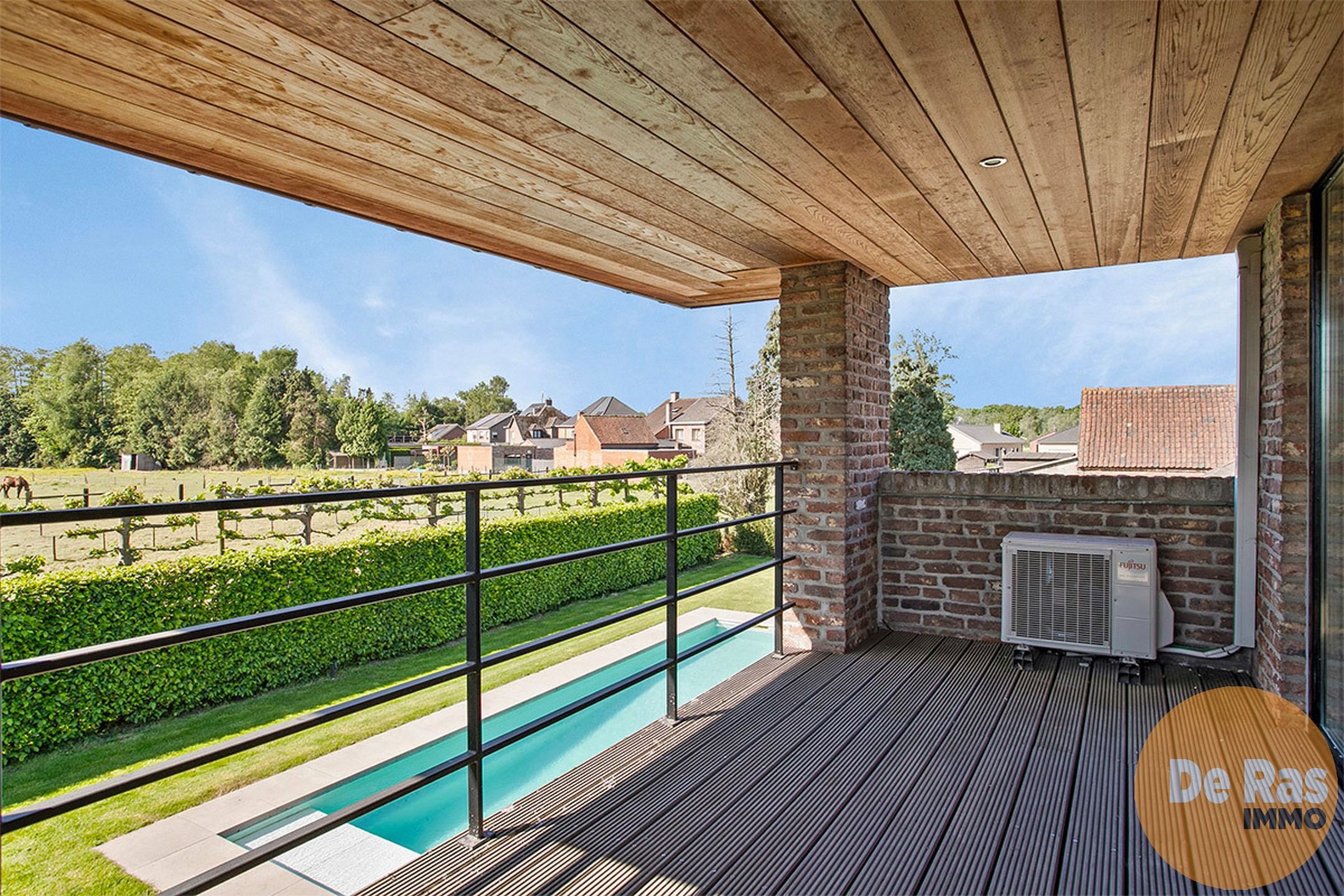 WETTEREN - Exclusieve, landelijke villa met buitenzwembad foto 31