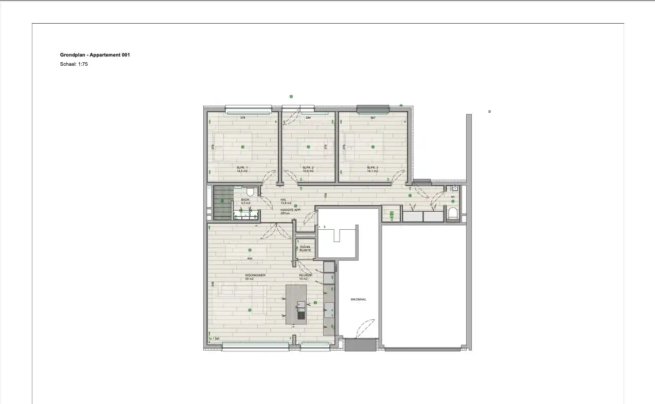 Volledig vernieuwd appartement met 3 slaapkamers foto 19