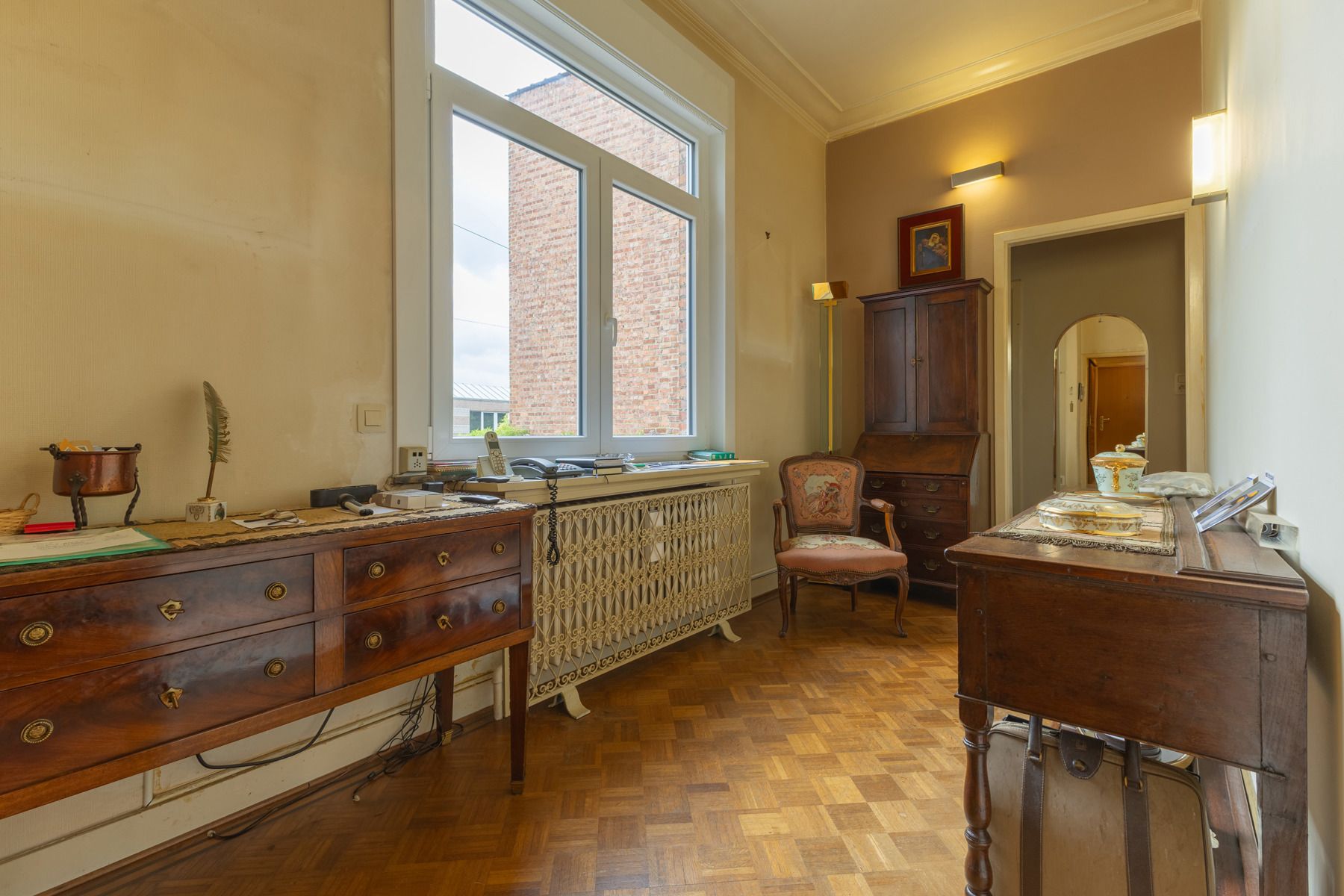 Gunstig gelijkvloers appartement met 2 slpks en garage foto 9