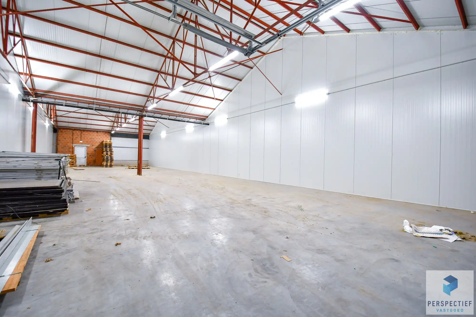 Laatste bedrijfsunit (6): Grote Loods (300 m²) te huur in het Fort Beernem foto 5