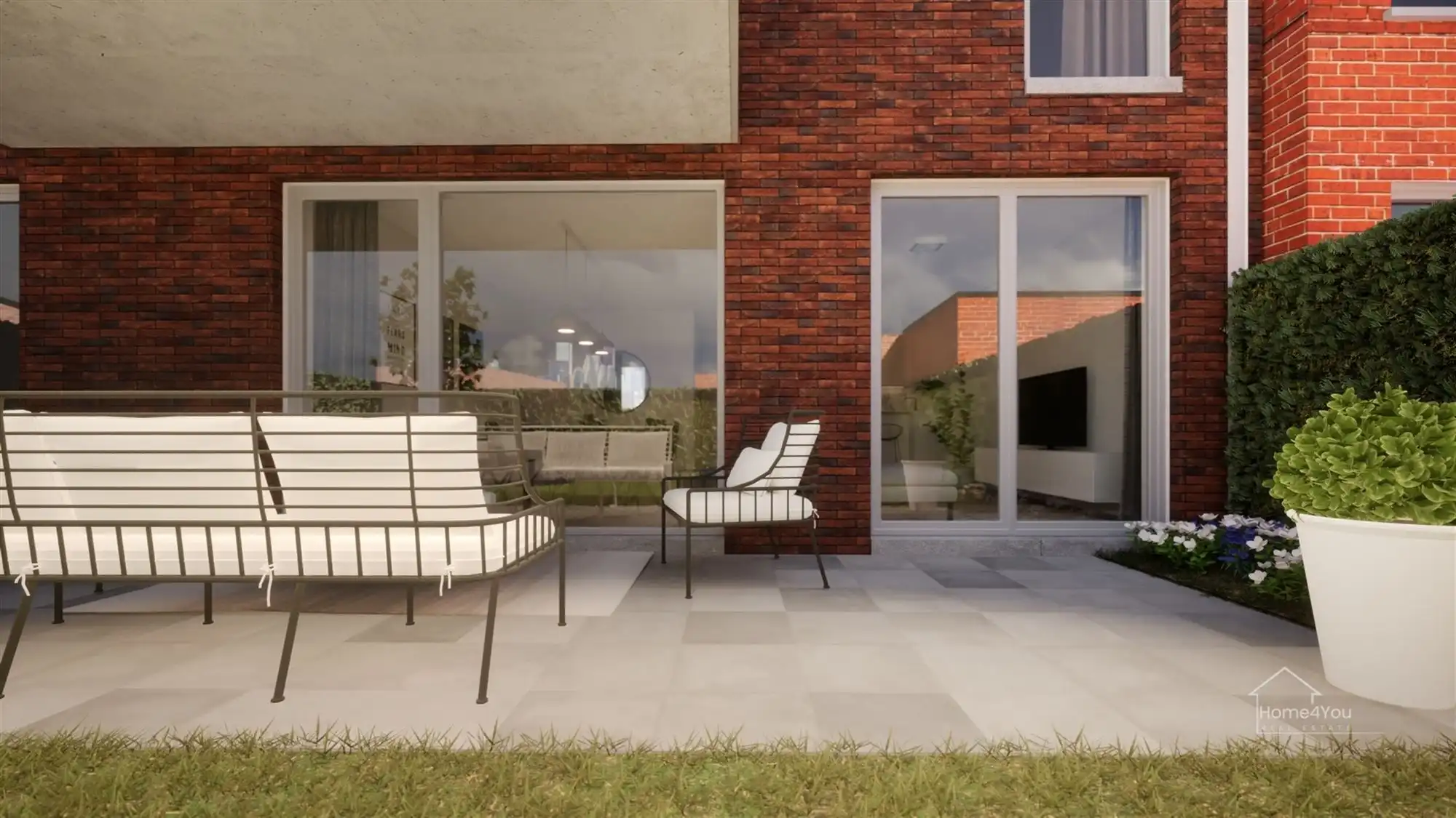 Nieuwbouw appartement met ruim terras foto 4