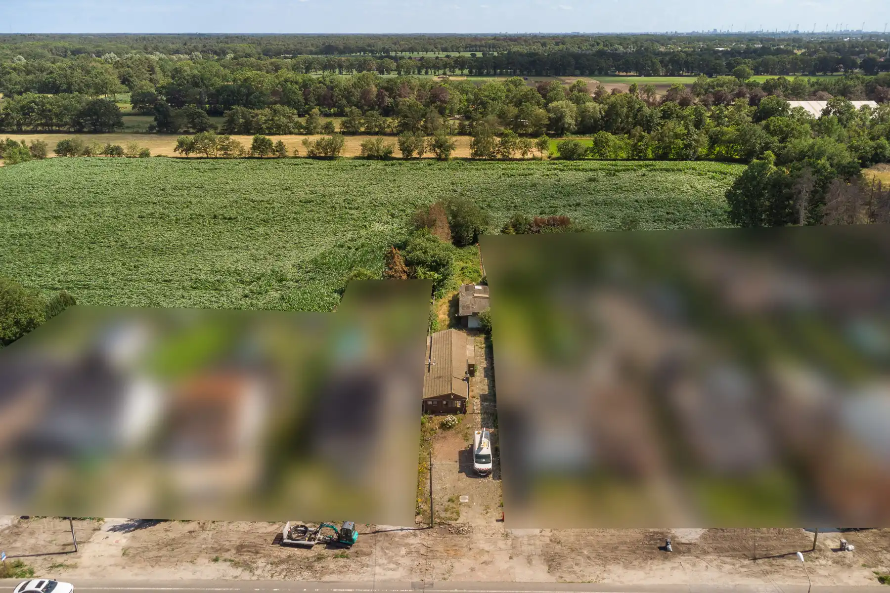 Bouwgrond – 885 m² – Open bebouwing met aansluitende garage foto 7