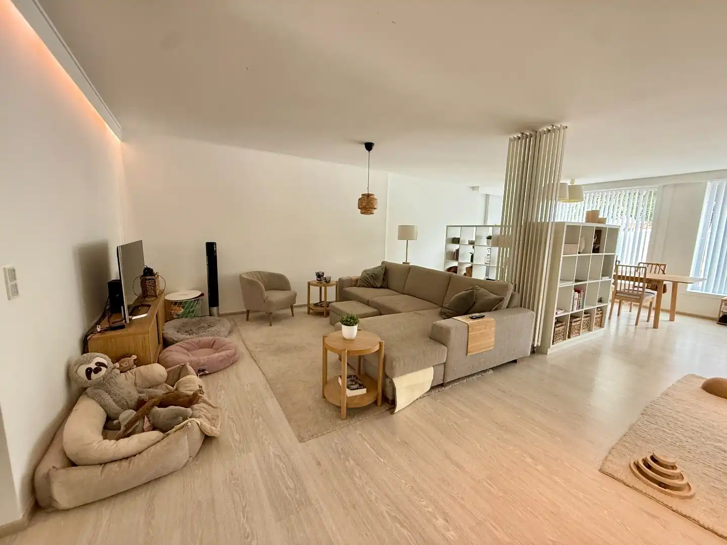Ruim en aangenaam gelijkvloers appartement met kleine tuin achteraan  foto 4