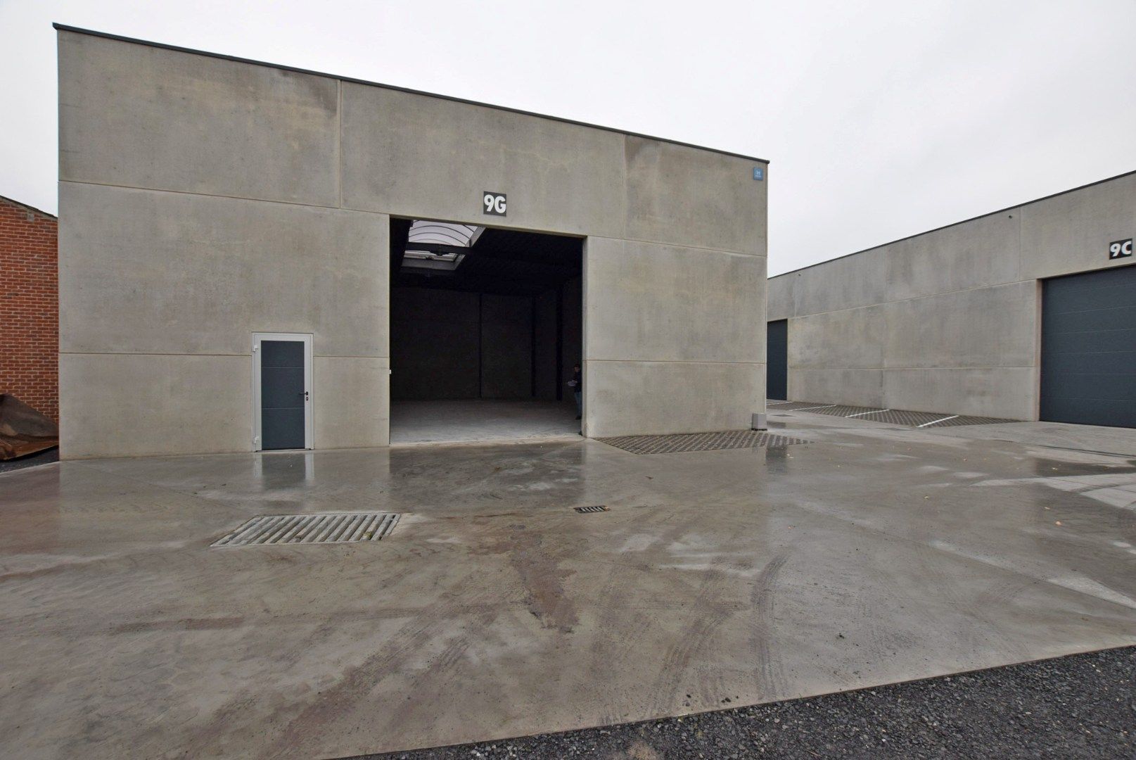 Geïsoleerde nieuwbouwloods 9G (loods 2) (290m²) te huur op een industrie- ambachtzone te Vleteren foto 9