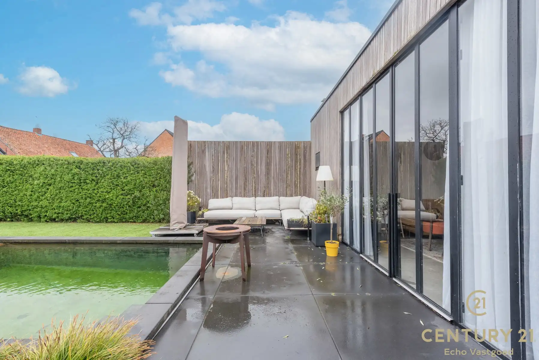 Charmante woonst met 5 slpk, tuintje, bijhuis en zwemvijver  foto 15