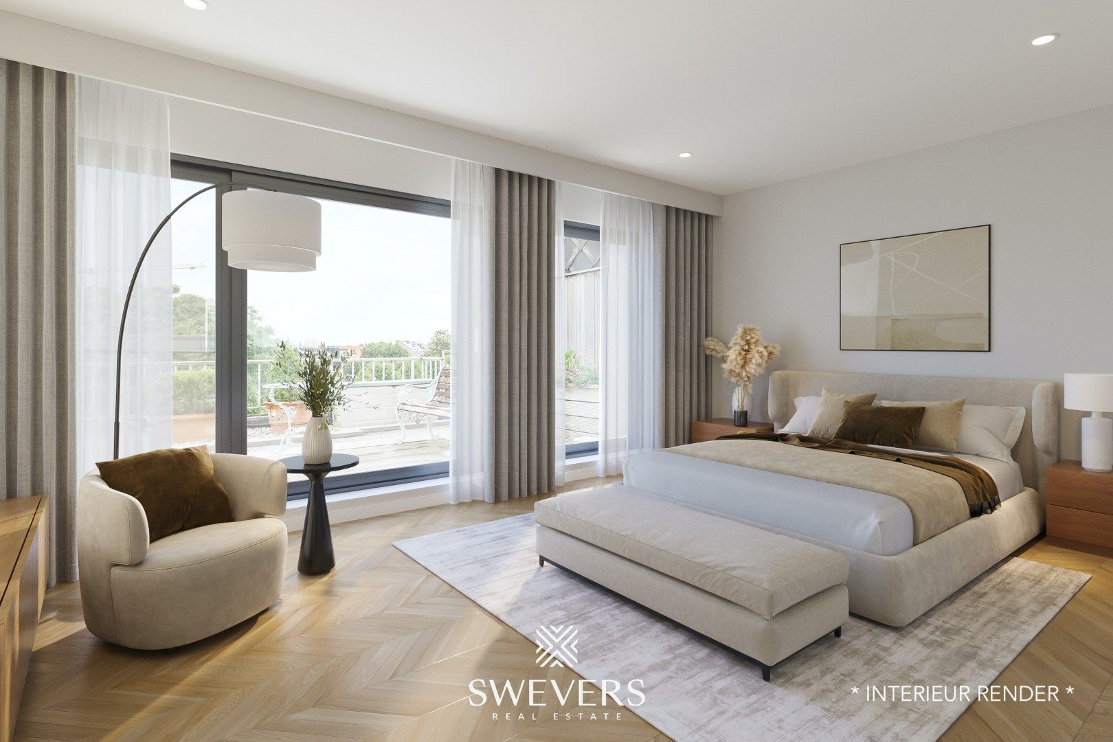 Penthouse met twee riante terrassen in het hart van Sint-Truiden foto 12