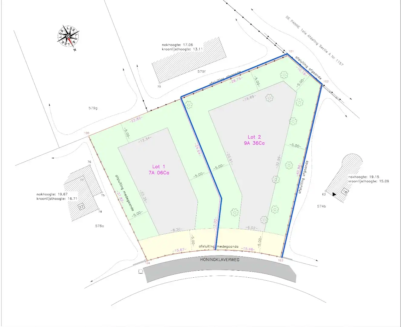 Grond te koop Honigklaverweg 20 - - 8670 Sint-Idesbald