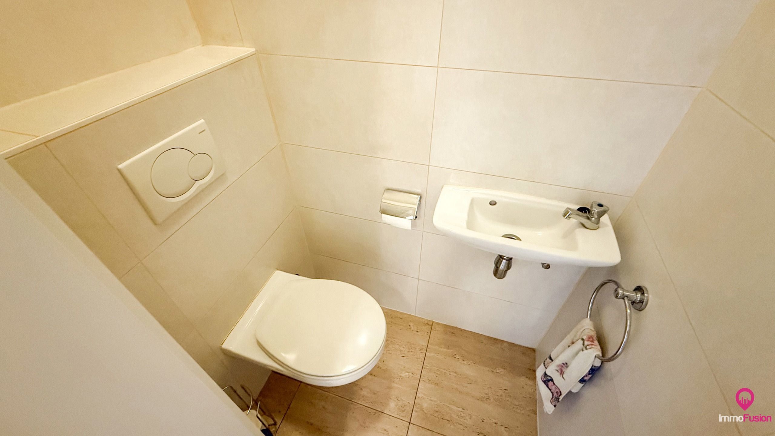 Ruim gelijkvloers appartement met tuin & garage in Beringen! foto 25