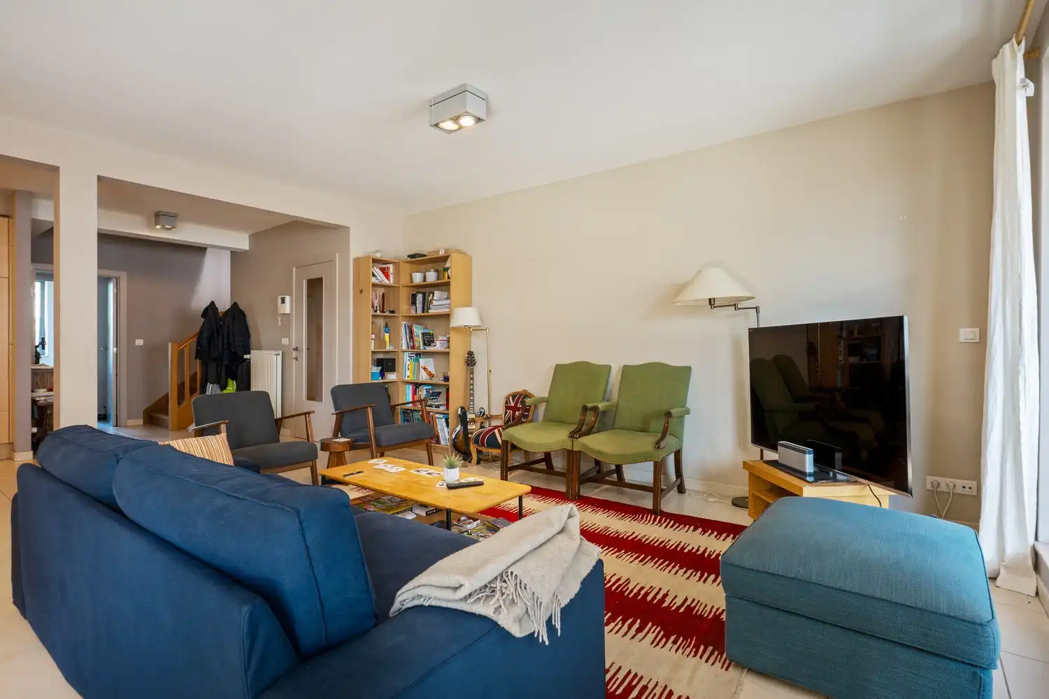 Ruim duplex appartement met 2 slpkrs op een toplocatie in Elsene foto 4