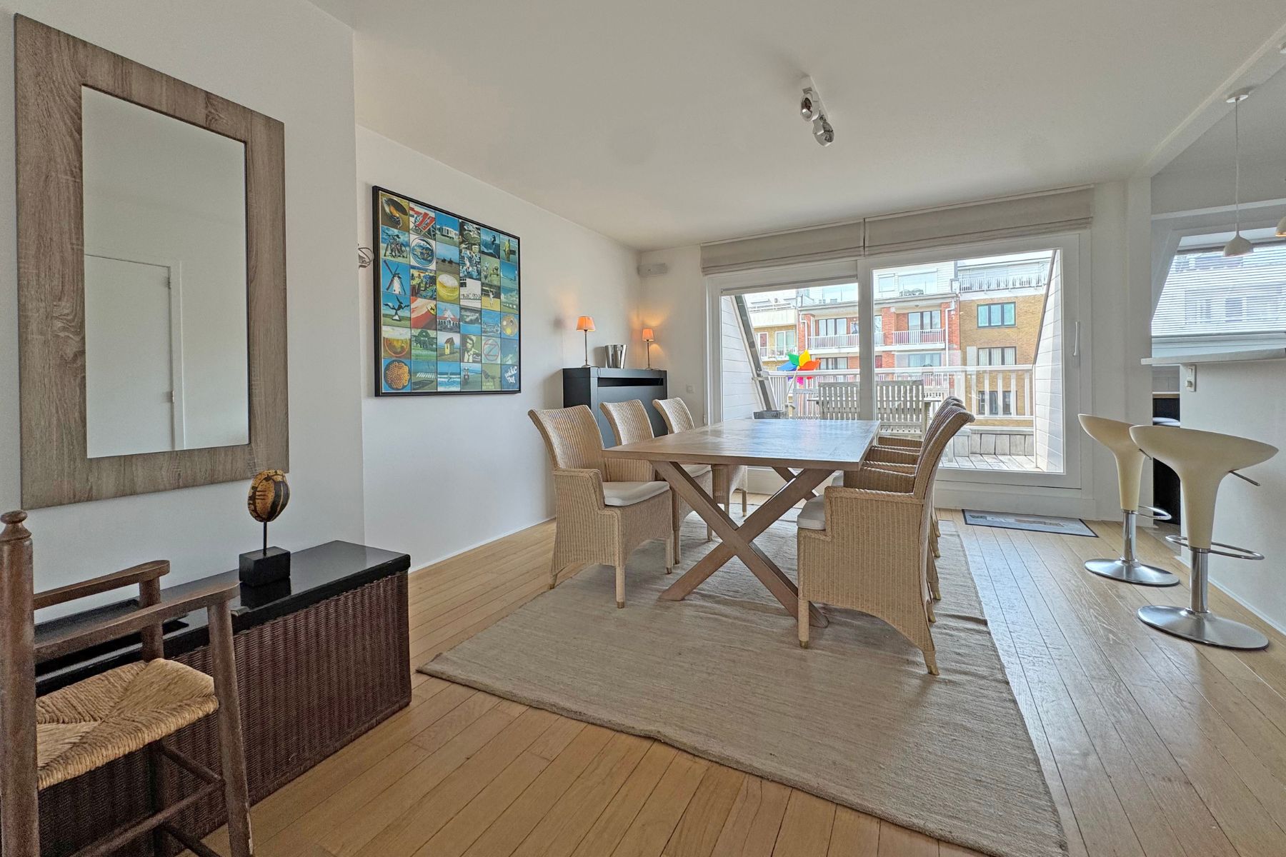 Gemeubeld Penthouse in het hart van het Zoute foto 23