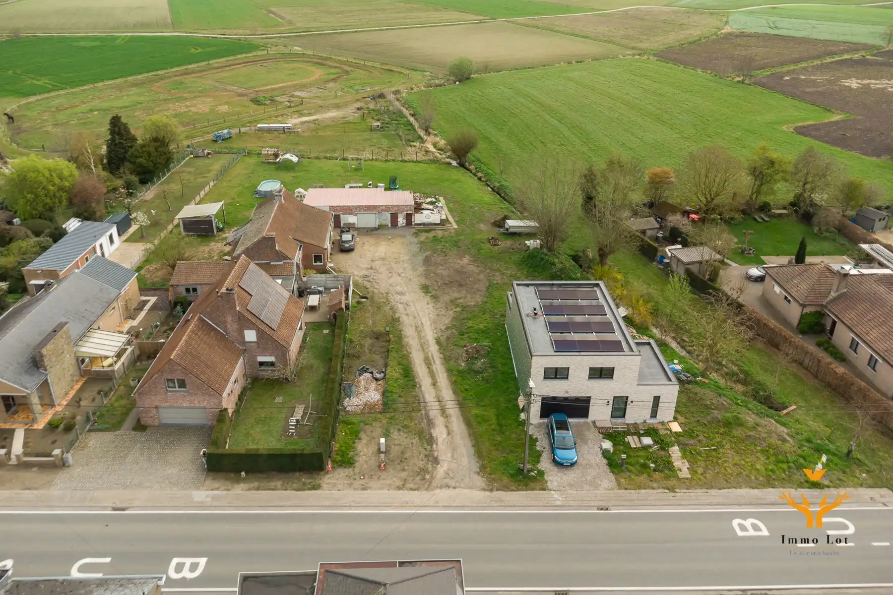 Bouwgrond voor halfopen bebouwing in Overmere  foto 4