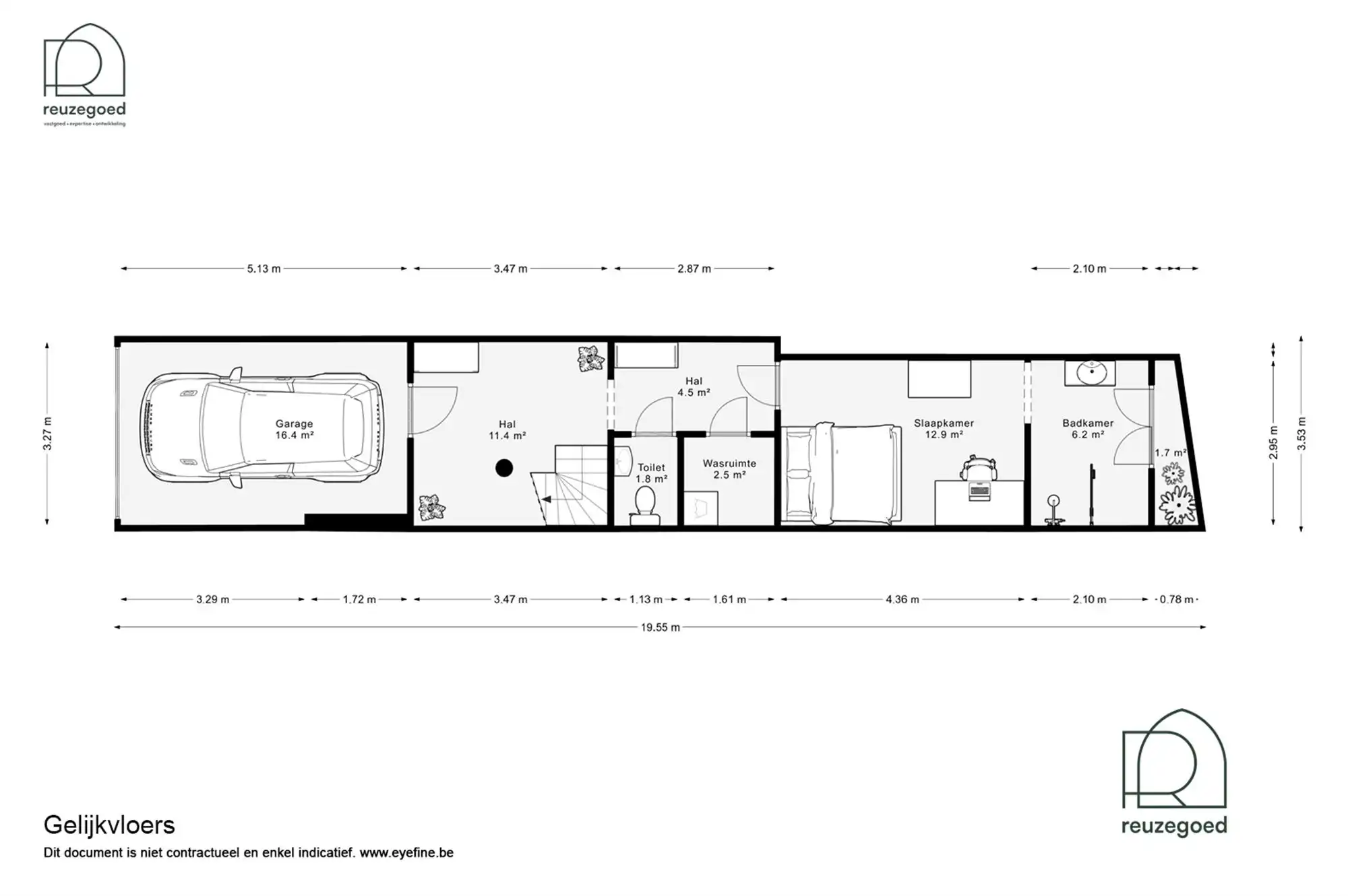 Instapklare stadswoning met garage en 3 slaapkamers op een toplocatie in Mechelen foto 26