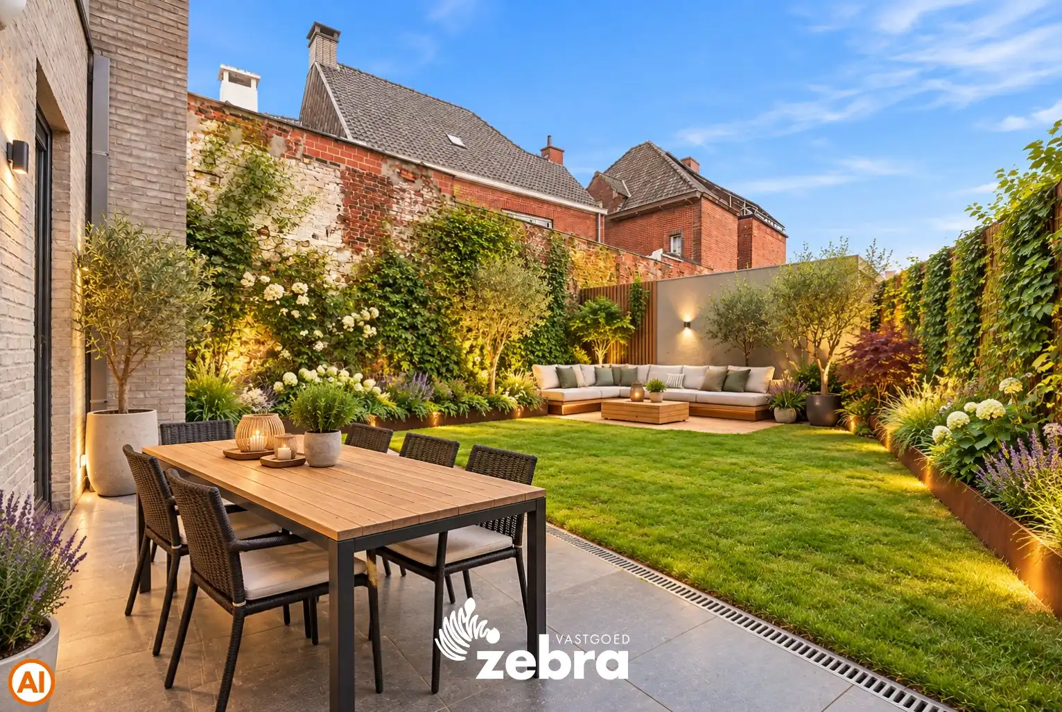 Instapklaar gelijkvloers appartement met private tuin en garage op toplocatie in Roeselare! foto 18