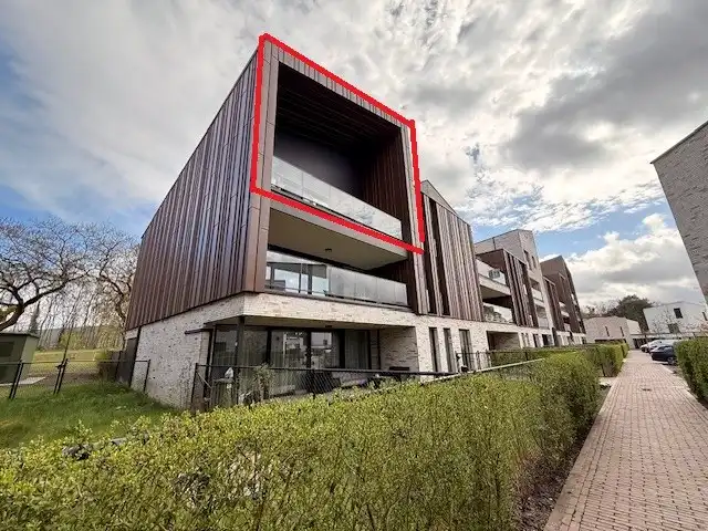 Nieuwbouwappartement met 1 slaapkamer, terras en autostandplaats te Maasmechelen. foto 2