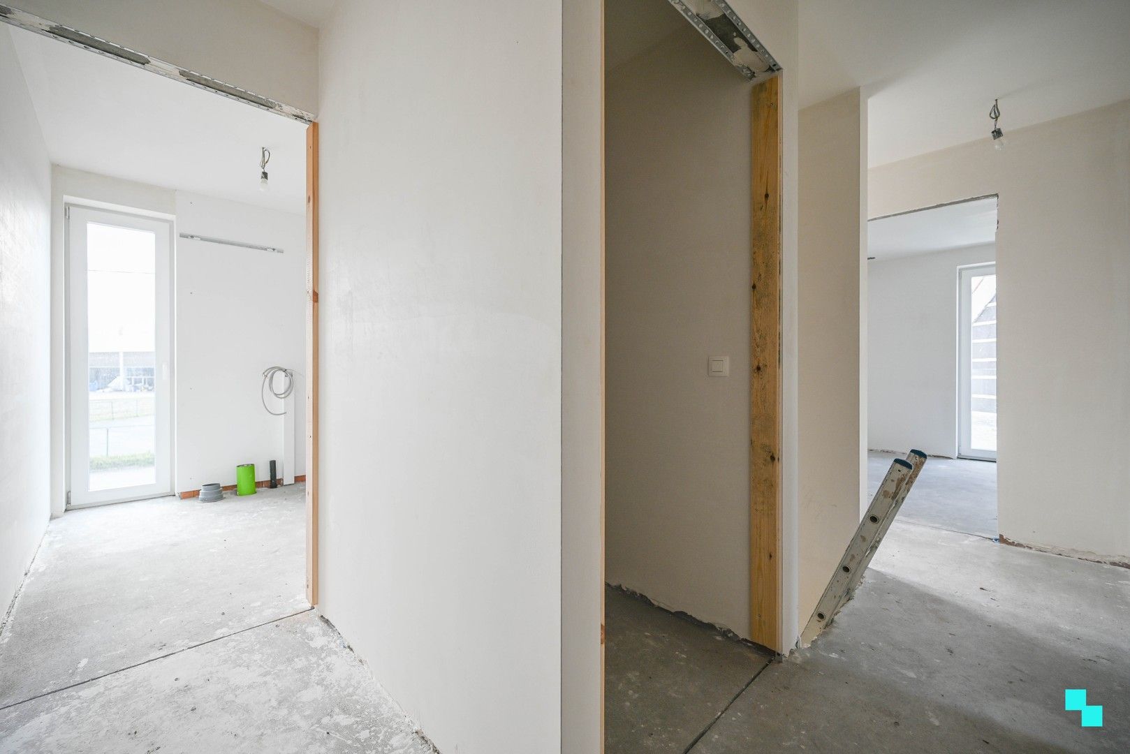 Nieuwbouwwoning met 2 garages te Hulste foto 24