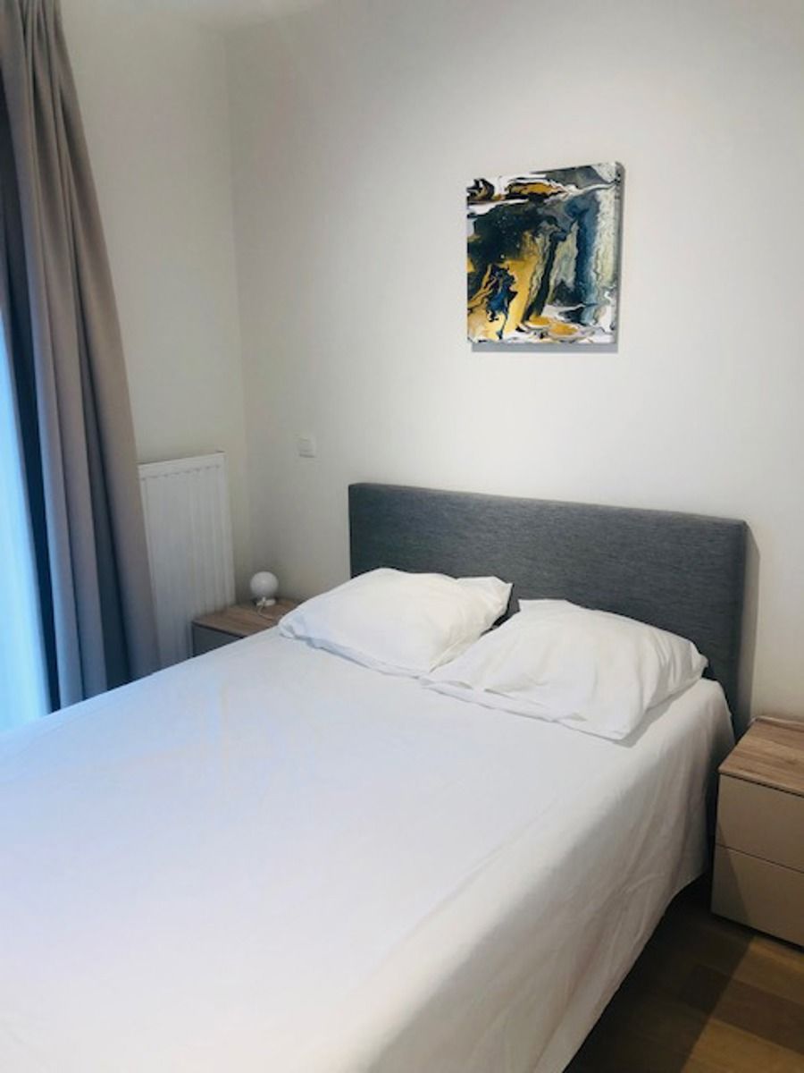Gemeubeld 1-slaapkamer app met prachtig zicht op park  foto 12