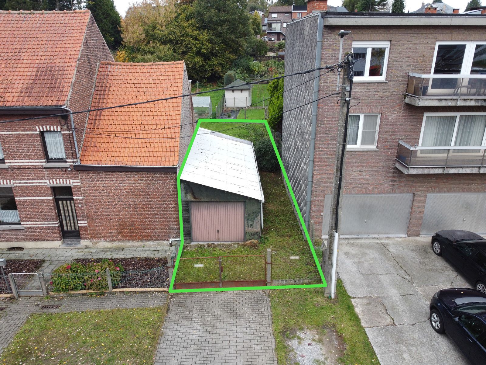 OPTIE Perceel bouwgrond voor gesloten bebouwing foto 2