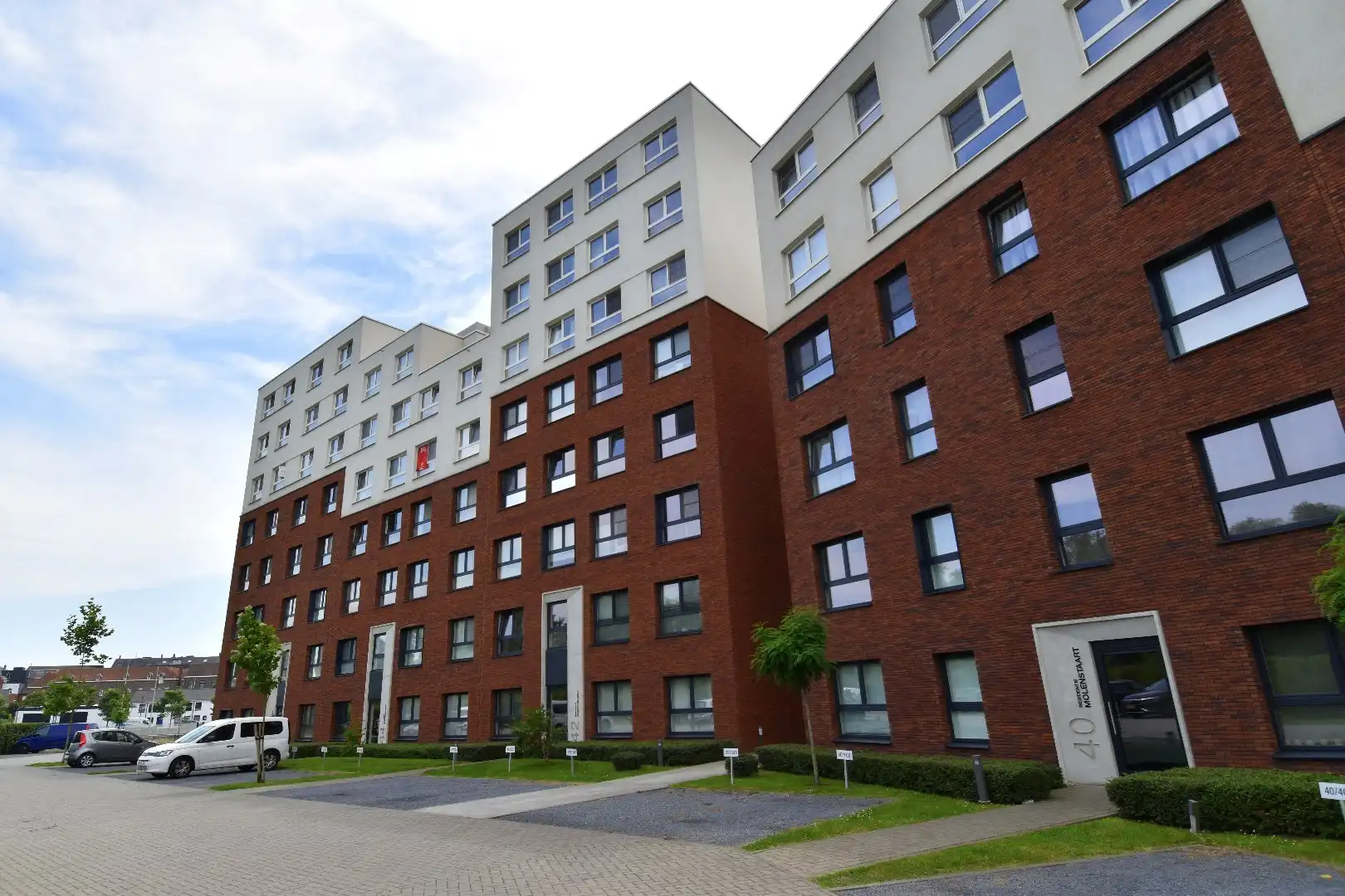 Prachtig 2-slaapkamerappartement (BJ 2021) met zicht op de Leie te koop in Harelbeke foto 18
