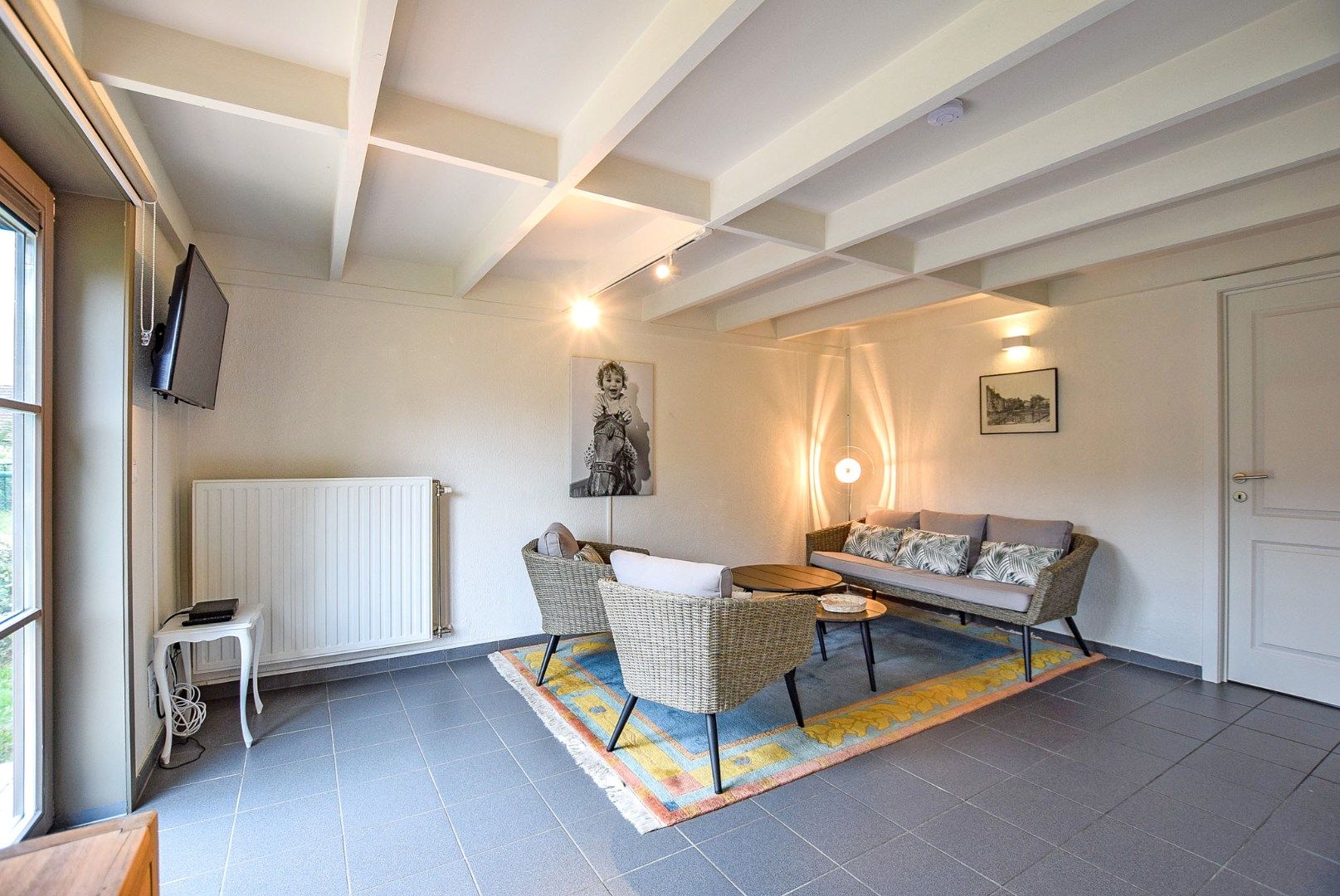 Prachtig onderhouden vakantiewoning (type vissershuis) met 3 slaapkamers en privé-parkeerplaats te Oostduinkerke.  foto 5